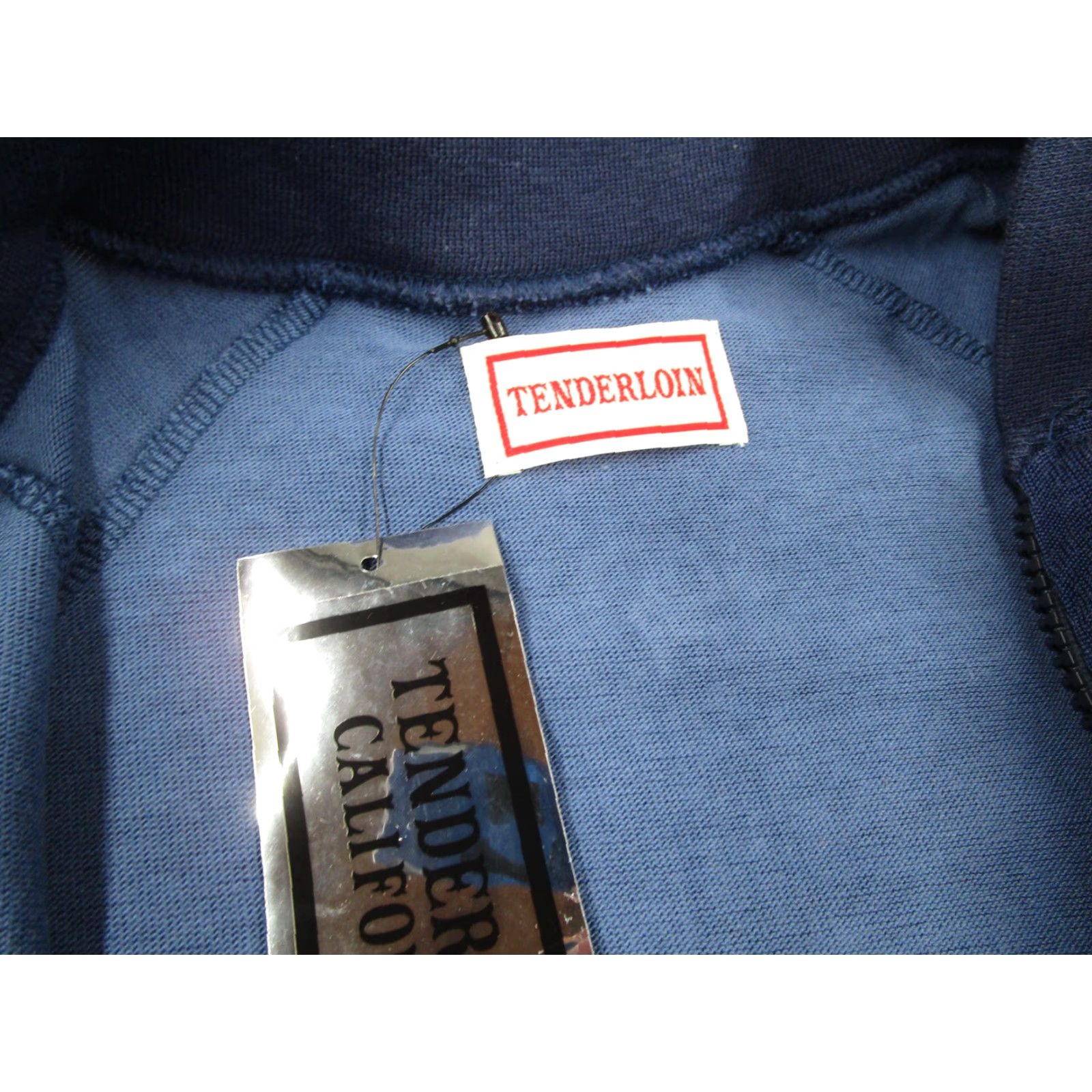 Tenderloin VINTAGE Tenderloin Jacket Mens XL Blue Zip Up Track Sweatshirt Raglan Size US XL / EU 56 / 4 - 2 Thumbnail