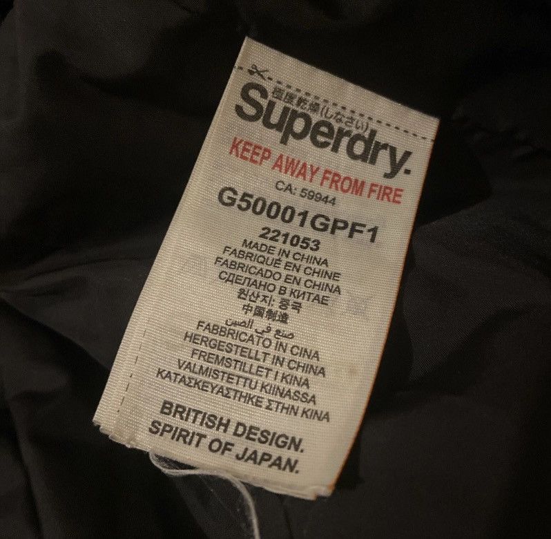 Superdry Superdry Glacier biker jacket Size XS RRP:£114.99 Size XS / US 0-2 / IT 36-38 - 3 Thumbnail