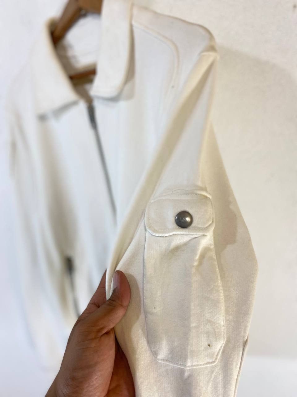 HYDROGEN hydrogen italy white jacket very nice design Size US M / EU 48-50 / 2 - 7 Thumbnail