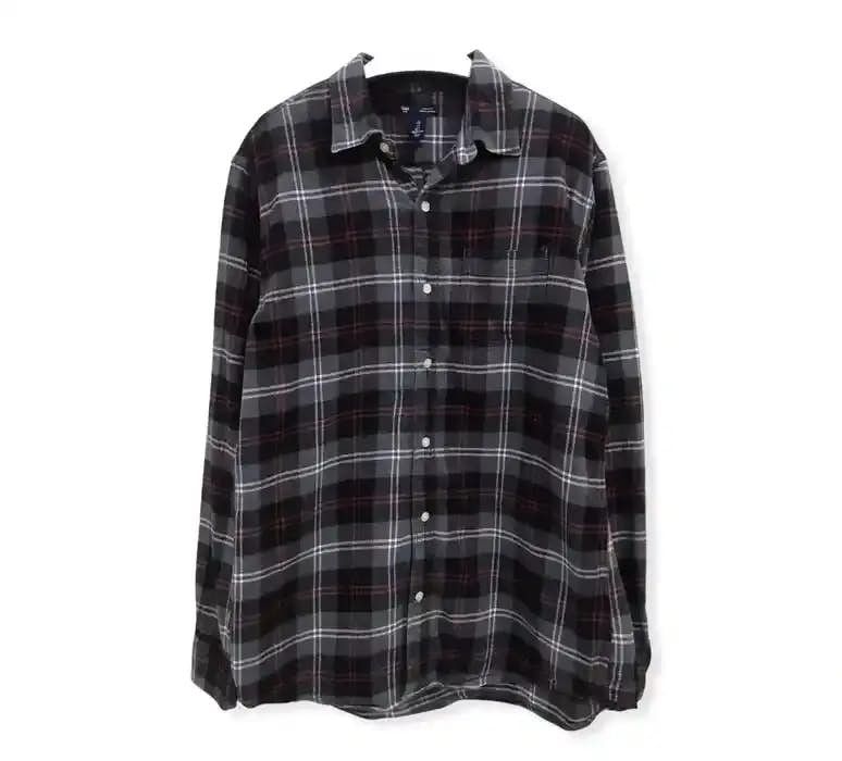image of Plaid Tartan Flannel Shirt, Men's (Size Medium)