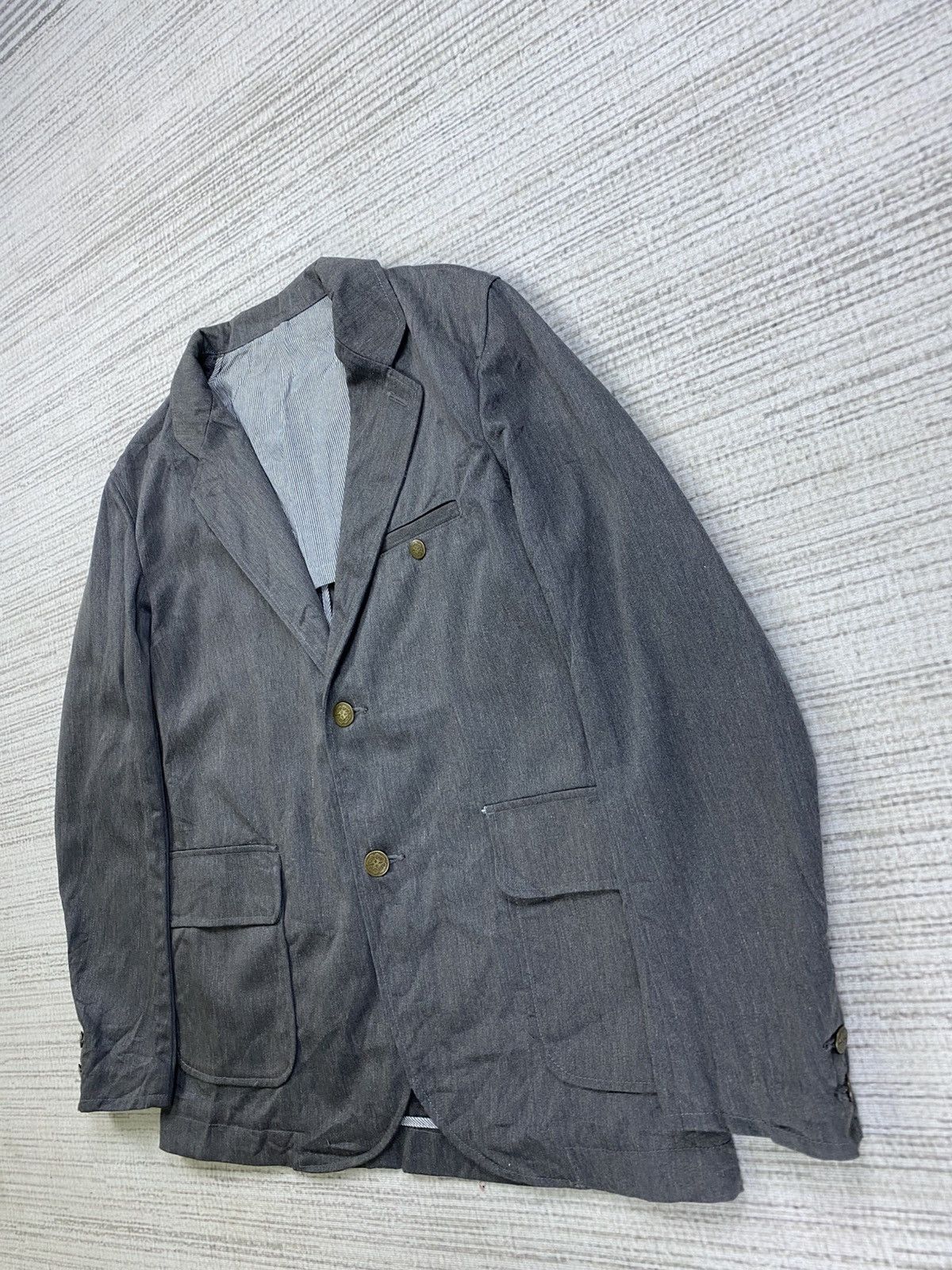 Oshkosh Vintage Oshkosh Classic Metal Buttoned Blazer Size US M / EU 48-50 / 2 - 4 Thumbnail