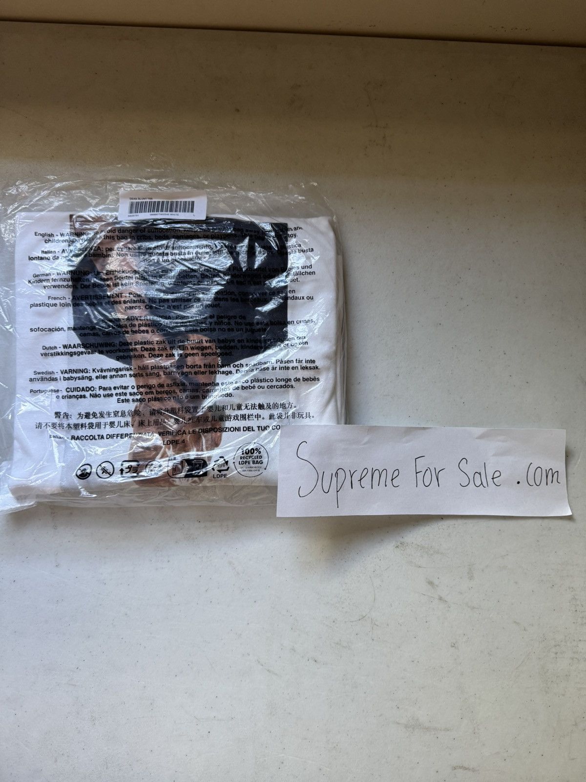 Supreme Supreme Dean Blunt Tee Size US L / EU 52-54 / 3 - 3 Thumbnail