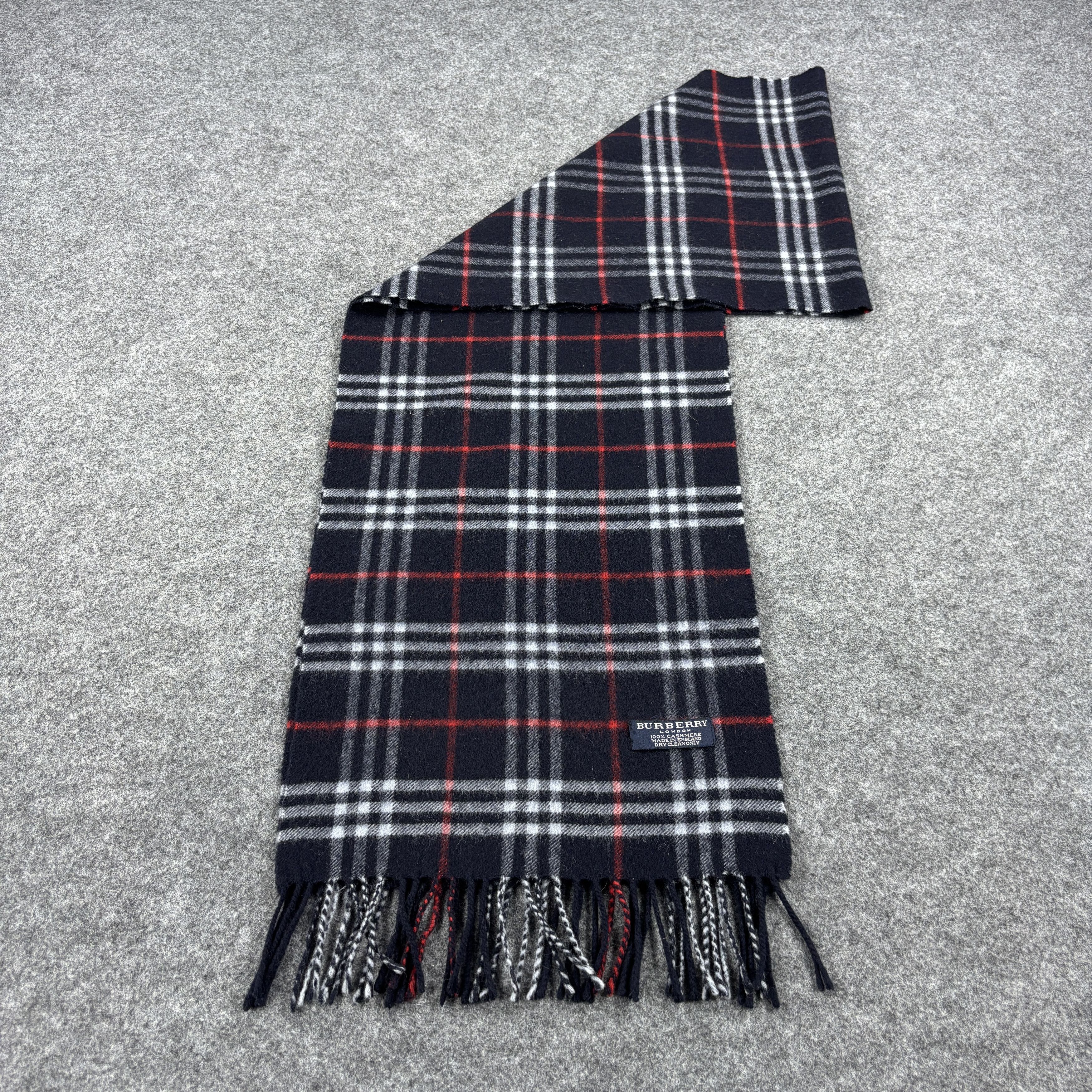 Burberry × Vintage Burberry Scarf # D710 # Muffler # Neckwear # Nova Check Size ONE SIZE - 7 Thumbnail