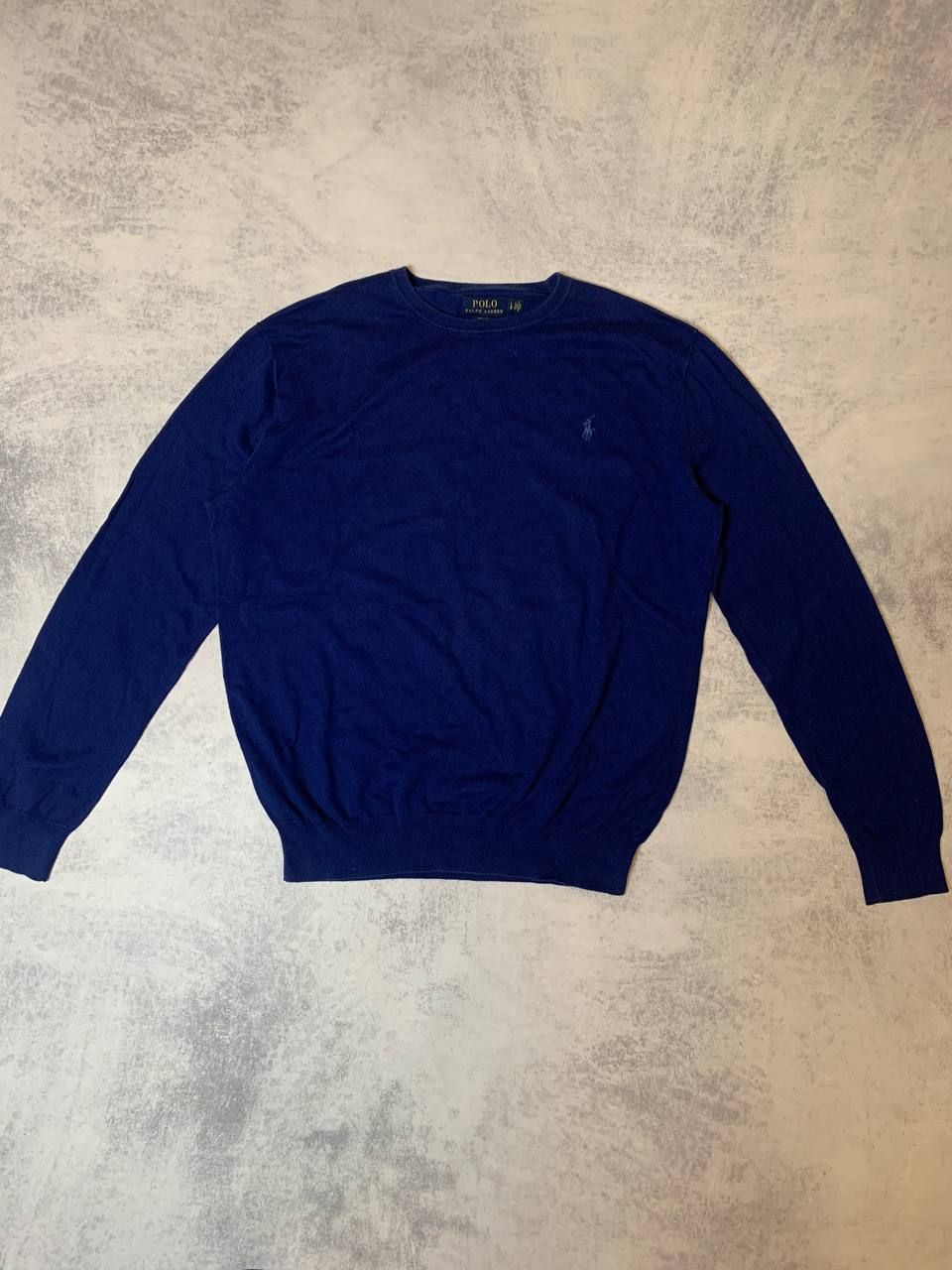 Pre-owned Polo Ralph Lauren T Man Streetwear Sweatshirt In Blue