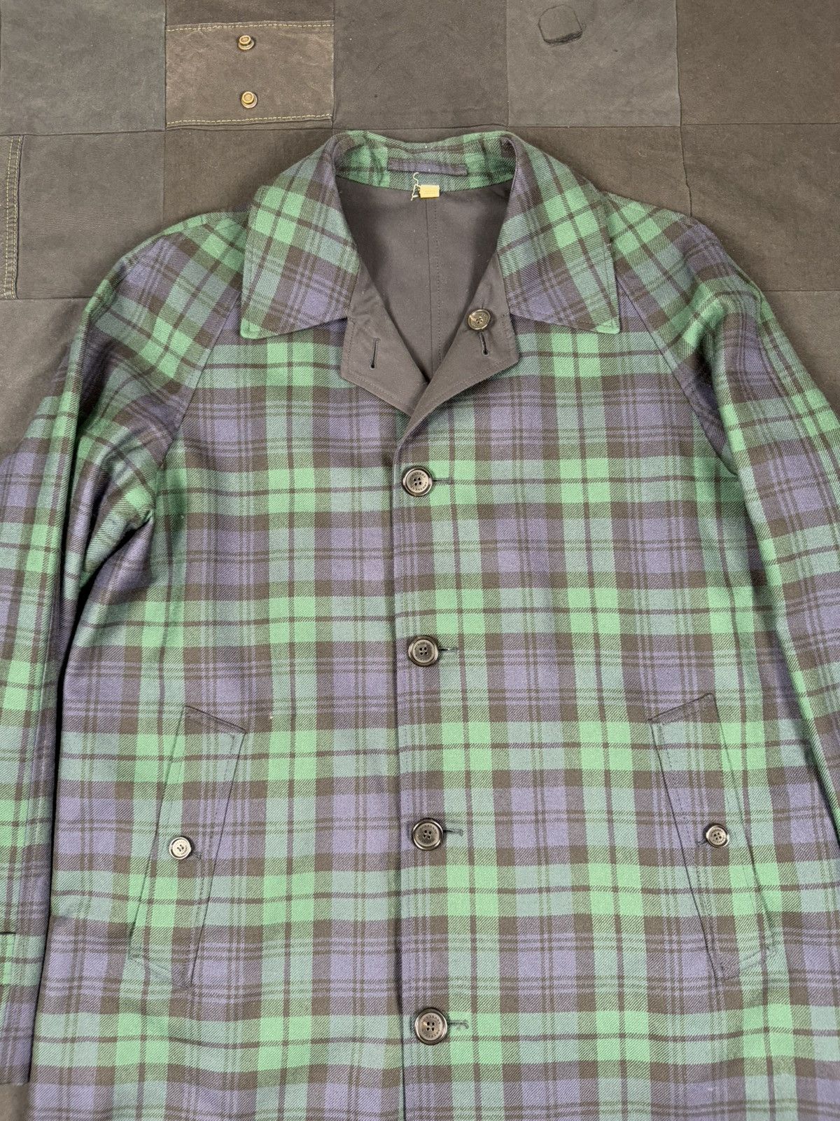 Burberry Reversible Plaid Trench Coat Size US L / EU 52-54 / 3 - 3 Thumbnail