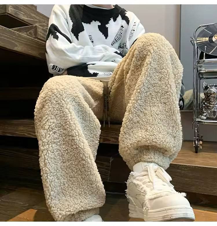 Japanese Brand × Vintage men's winter retro vegetable wool pants Size US 36 / EU 52 - 1 Thumbnail