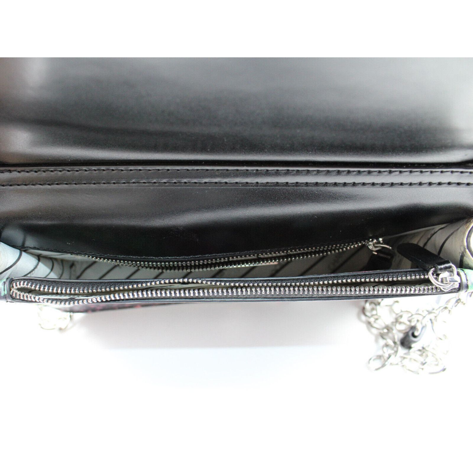 Charles Jourdan Vintage CHARLES JOURDAN Leather Chain Small Shoulder Bag Size ONE SIZE - 6 Thumbnail