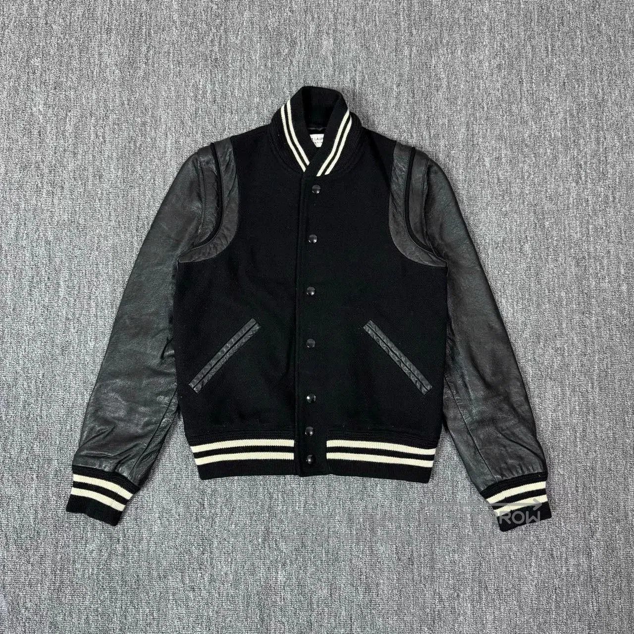 Saint Laurent Paris Saint Laurent Black Varsity Jacket. Size US M / EU 48-50 / 2 - 1 Thumbnail