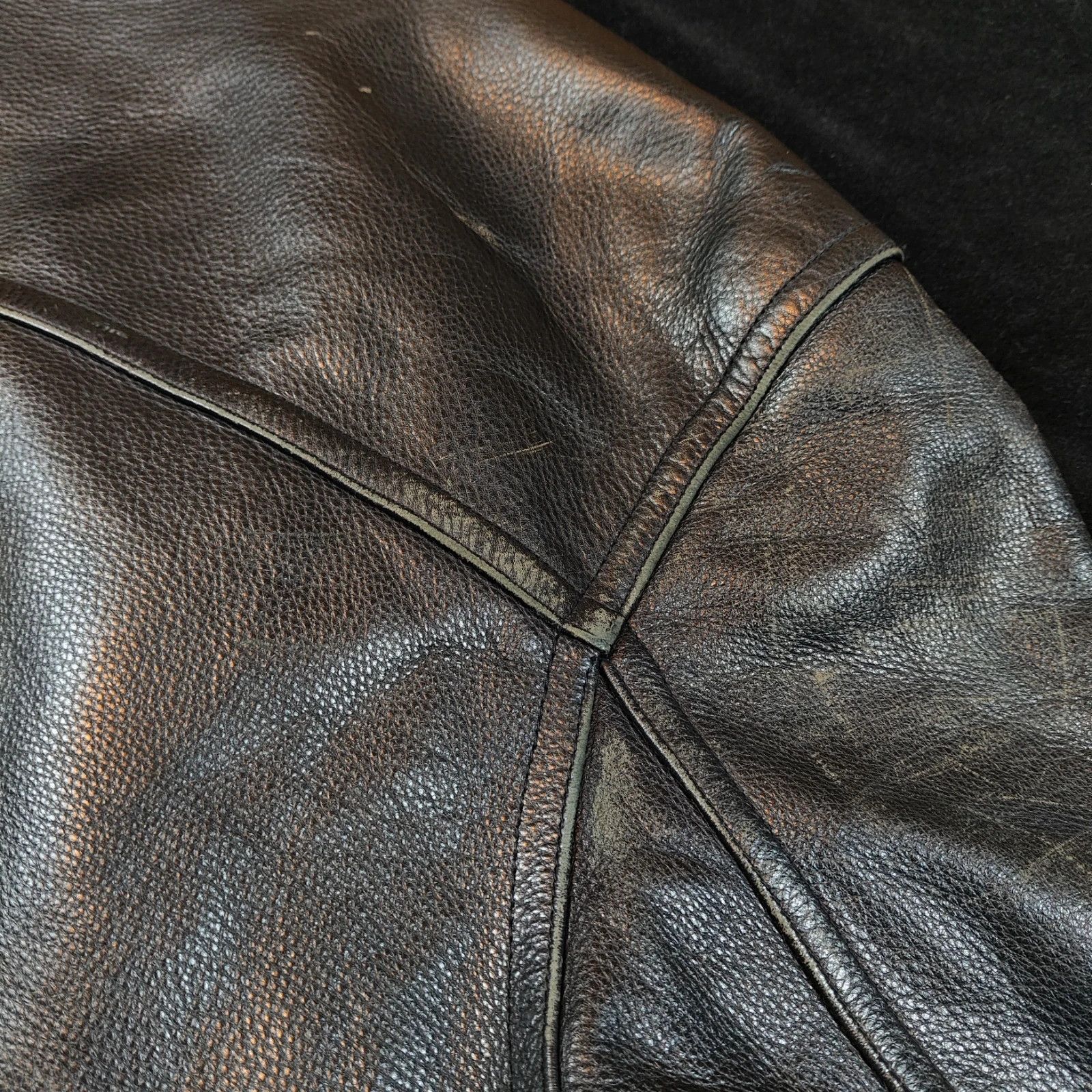 Guess Vintage Guess XL leather jacket button 90s rare archive Size US XL / EU 56 / 4 - 10 Thumbnail