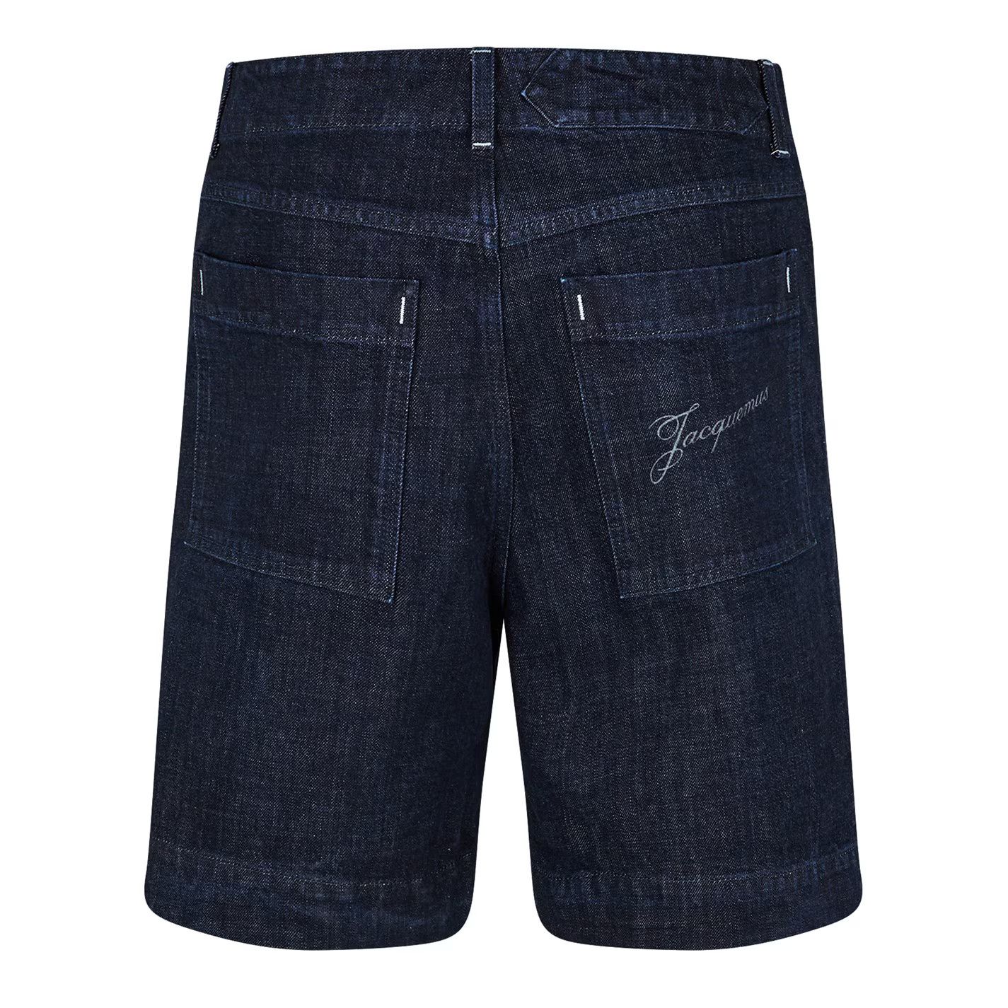 Jacquemus o1g2r1mq0426 Le Short De-Nimes Shorts in Dark Navy Size US 34 / EU 50 - 6 Thumbnail