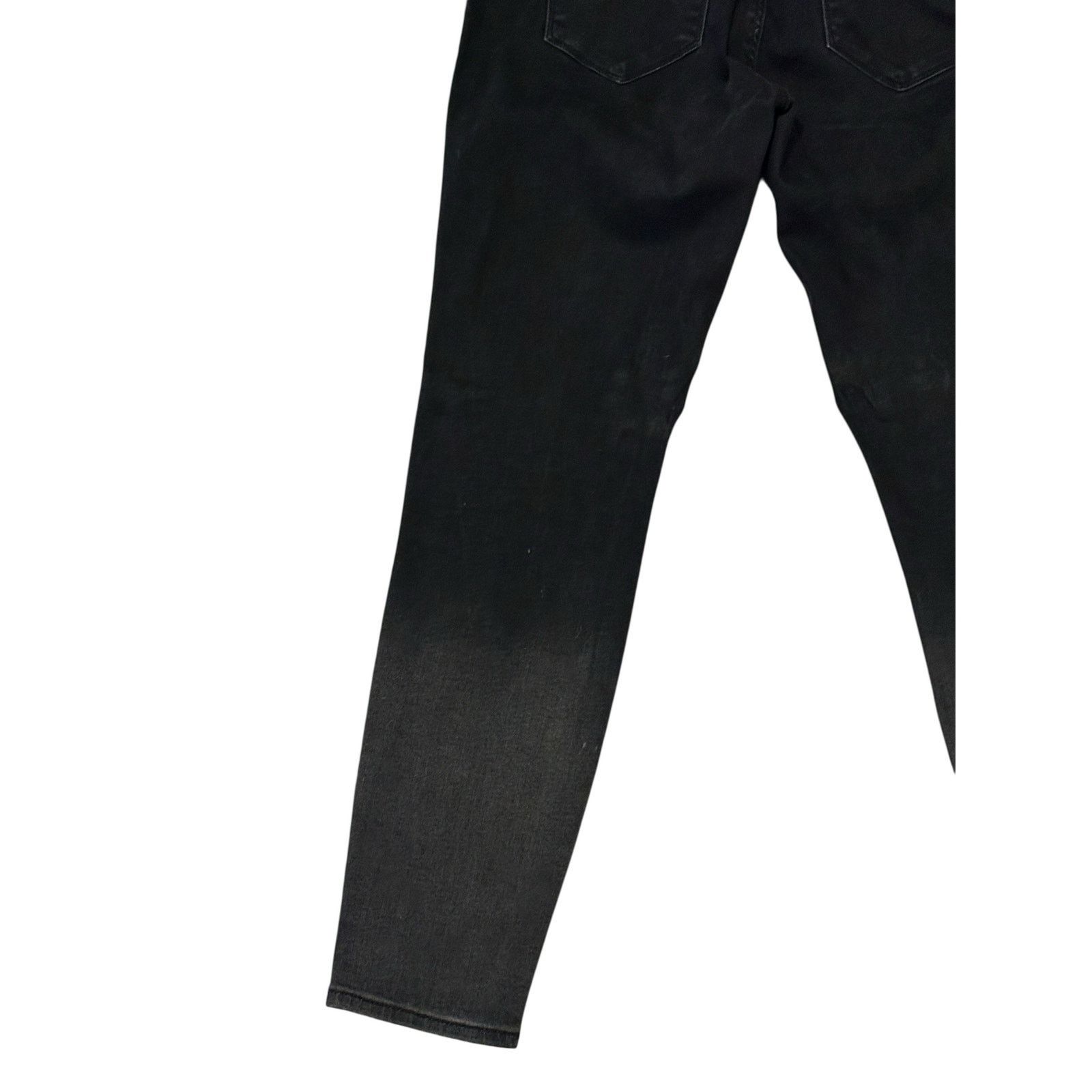 AG Adriano Goldschmied Mavi Gold Adrianna Ankle Black Mid Rise Super Skinny Jeans Size 28" / US 6 / IT 42 - 10 Thumbnail