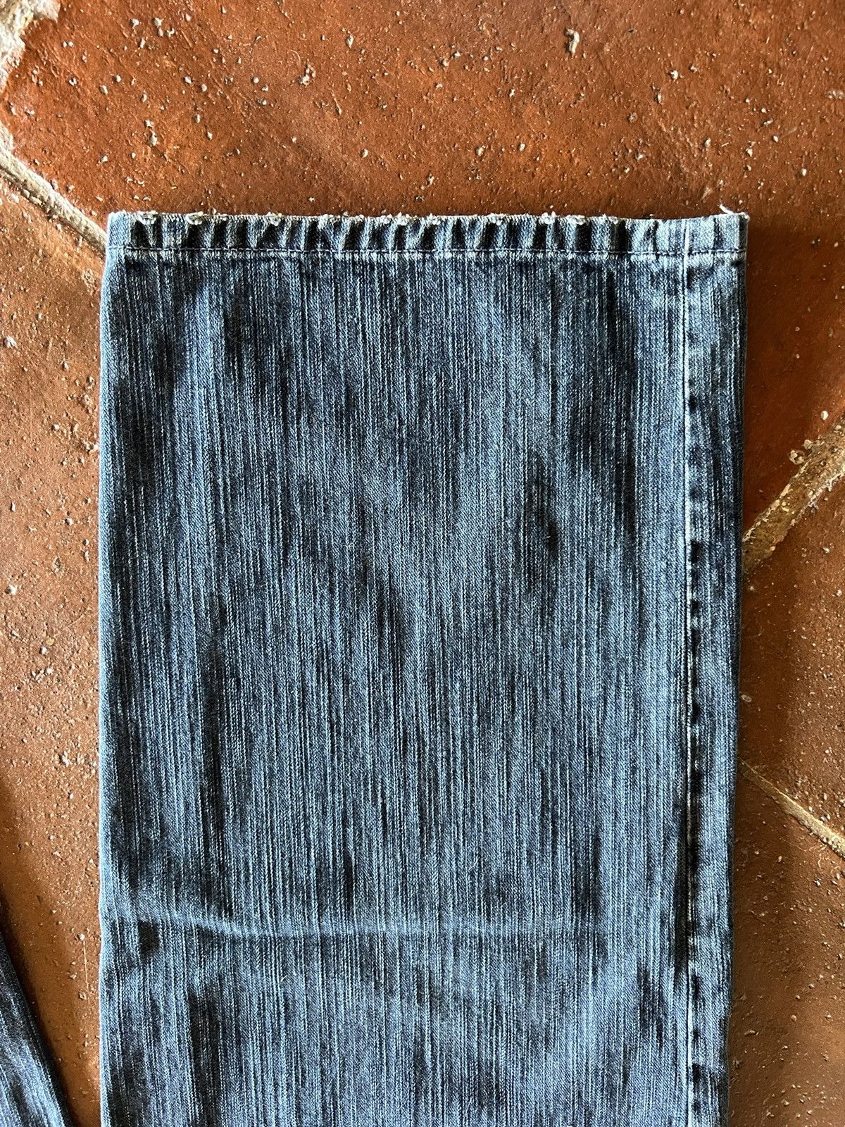 Balenciaga Balenciaga Piercing Blue Indigo Denim Pants Size US 31 - 13 Thumbnail