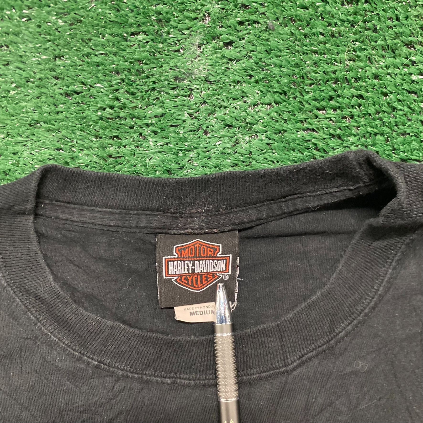Harley Davidson Vintage Y2K Harley Davidson Texas Sun Faded Punk Biker Tee Size US M / EU 48-50 / 2 - 3 Thumbnail