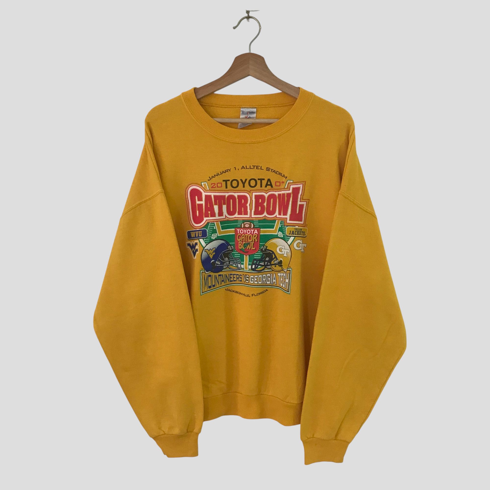 X-LARGE Vintage Y2K Gator Bowl Ncaa Yellow - 11 Size US XL / EU 56 / 4 - 1 Thumbnail