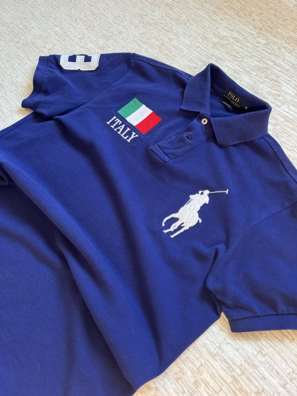 Polo Ralph Lauren Polo Ralph Lauren Italy Rugby Shirt Big Pony Y2K Chief Keef Size US M / EU 48-50 / 2 - 2 Thumbnail