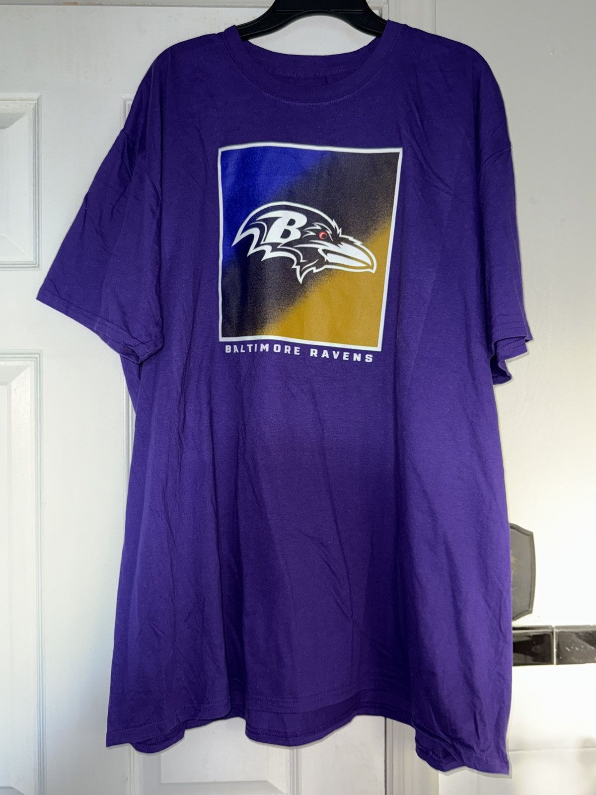 NFL NFL Team Apparel Baltimore Ravens Football Graphic Shirt 3XL Size US XXL / EU 58 / 5 - 1 Thumbnail