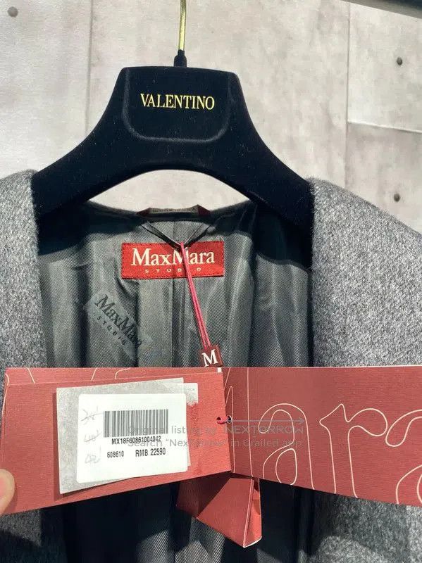 Max Mara MaxMara Gray Cashmere Winter Coat . Size M / US 6-8 / IT 42-44 - 3 Thumbnail