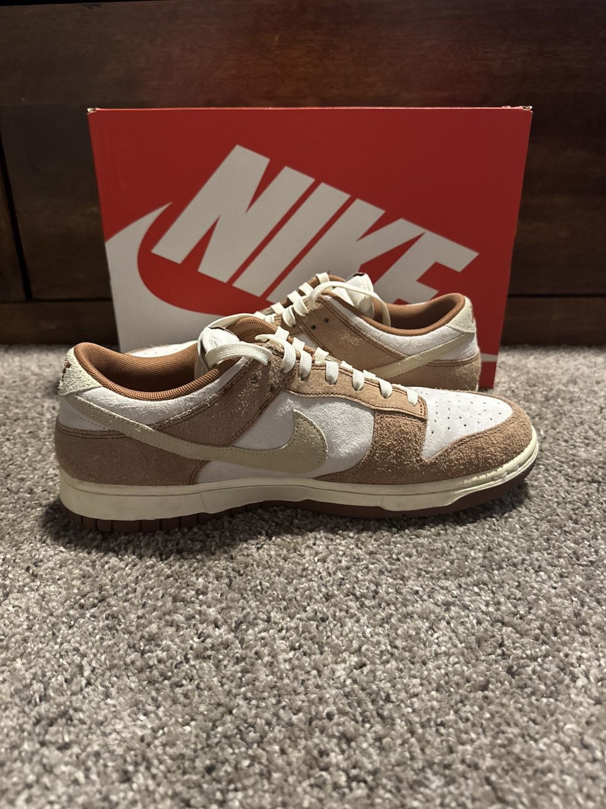 Nike Nike dunk low medium curry Size US 11 / EU 44 - 3 Thumbnail