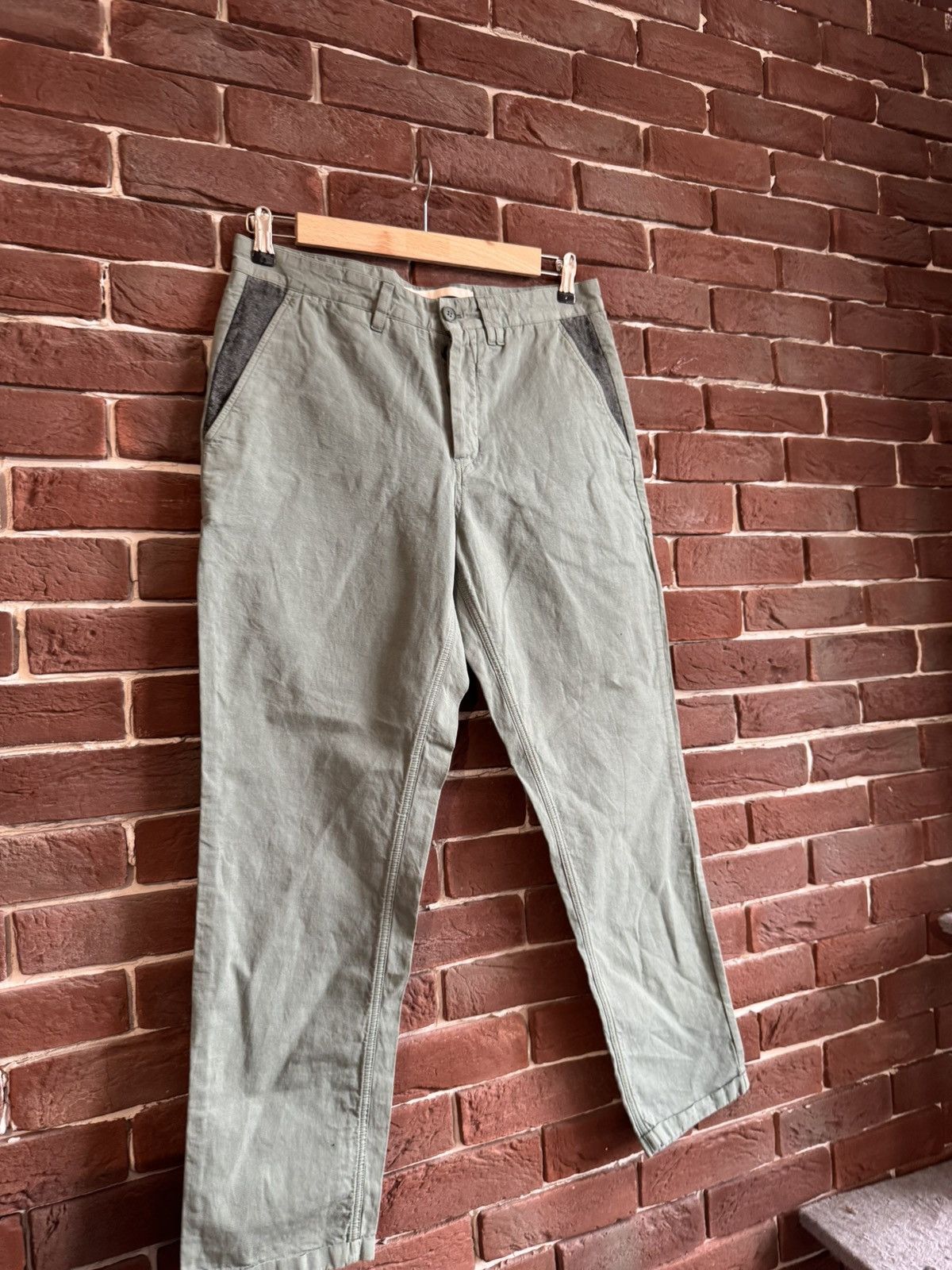 Norse Projects Norse Projects Aros Cropped 33 Cotton Linen Pants DS Size US 33 - 9 Thumbnail