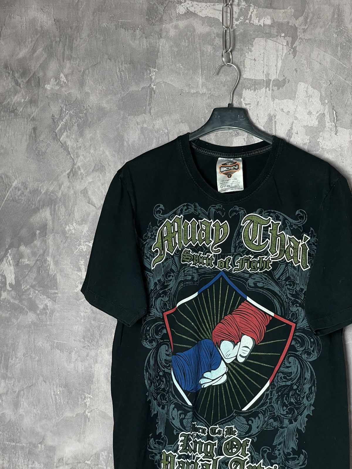 Affliction × Southpole × Tapout Y2K overprint one more Asian karate judo Muay Thai sport tee Size US L / EU 52-54 / 3 - 4 Thumbnail