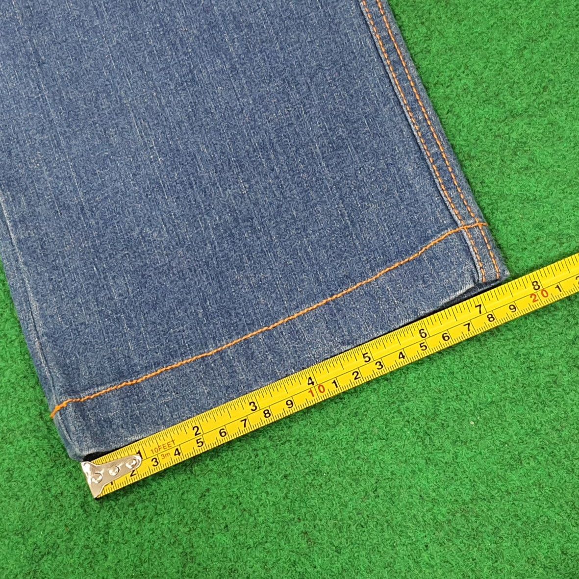 Vintage Vintage XYZ Skull Custom Logo Streetwear Style Jeans Size US 26 / EU 42 - 13 Thumbnail