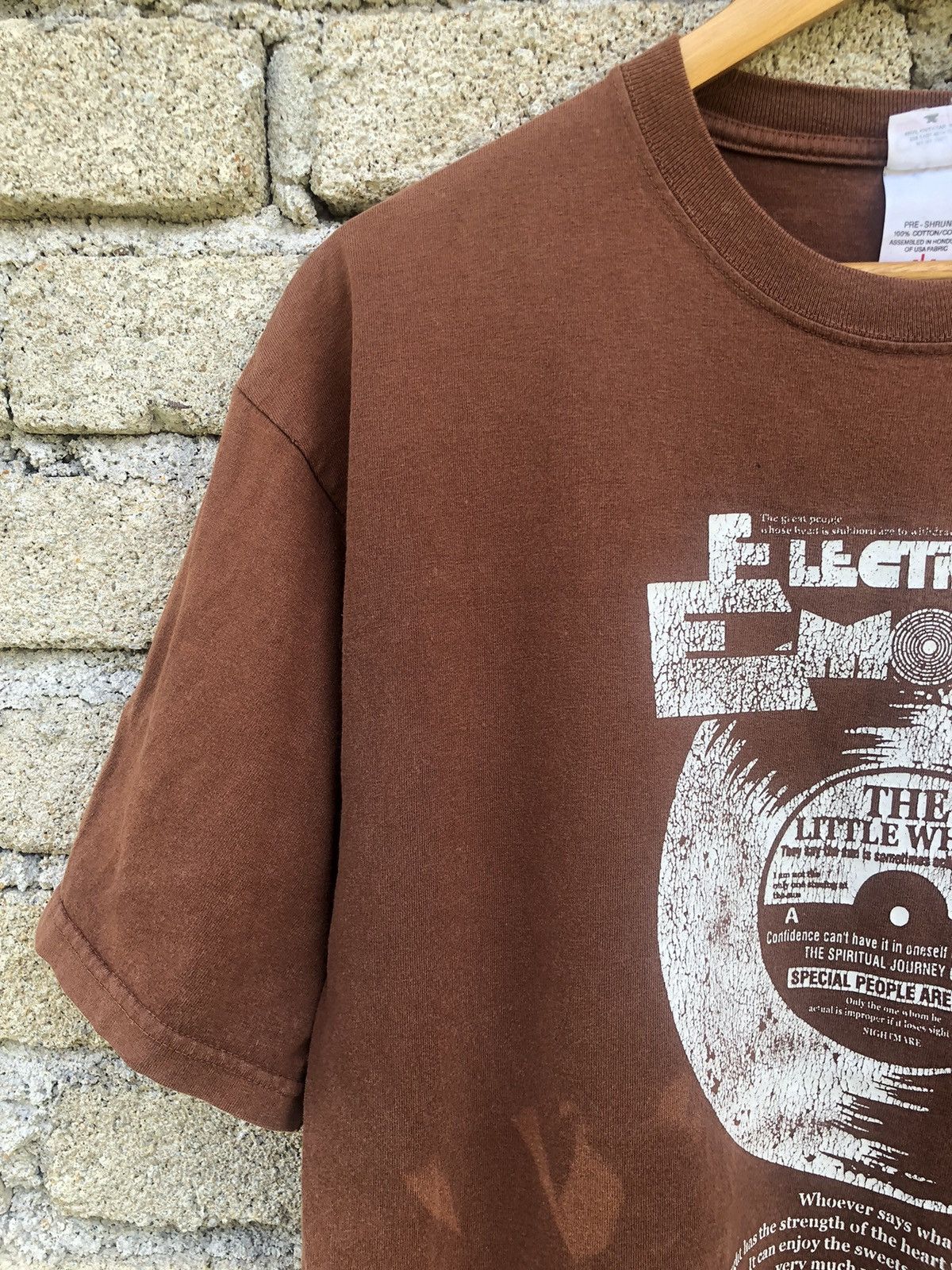Vintage Vintage 90s Electonic Emotion The Little While Vinyl Record Size US L / EU 52-54 / 3 - 6 Thumbnail