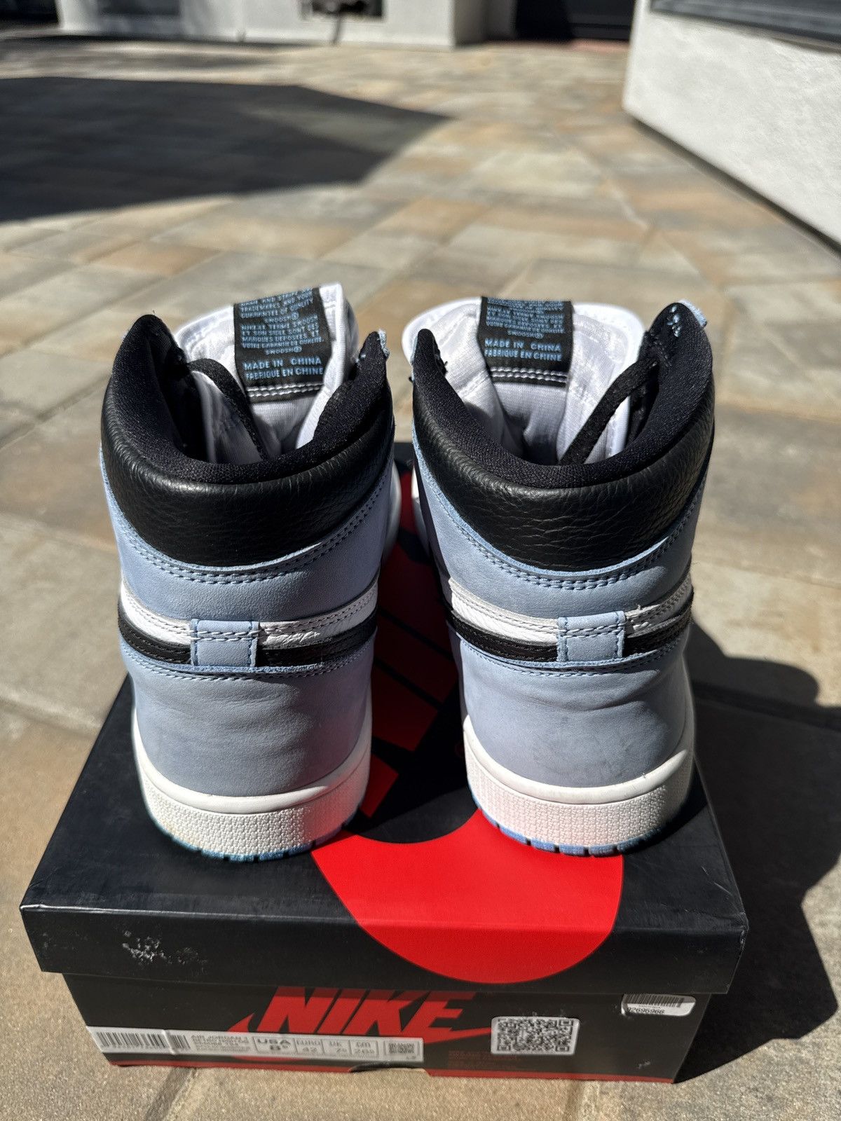 Nike Air Jordan 1 “University Blue” Size US 8.5 / EU 41-42 - 11 Thumbnail