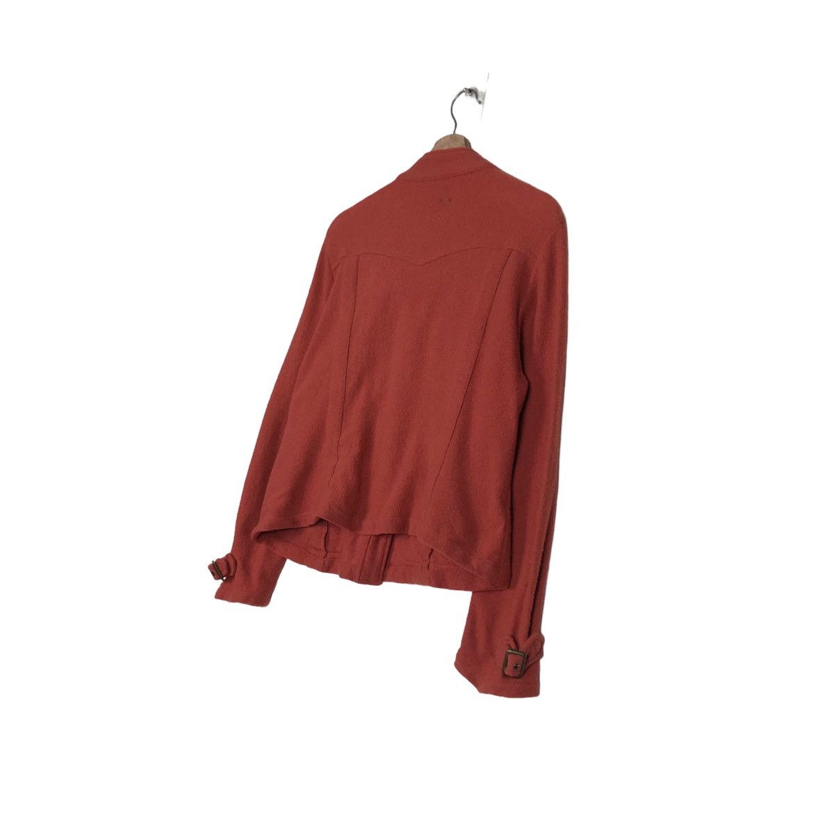 Issey Miyake 🔥Cropped Biker Jacket Big Pocket Bondage Japan Made Size US S / EU 44-46 / 1 - 10 Thumbnail