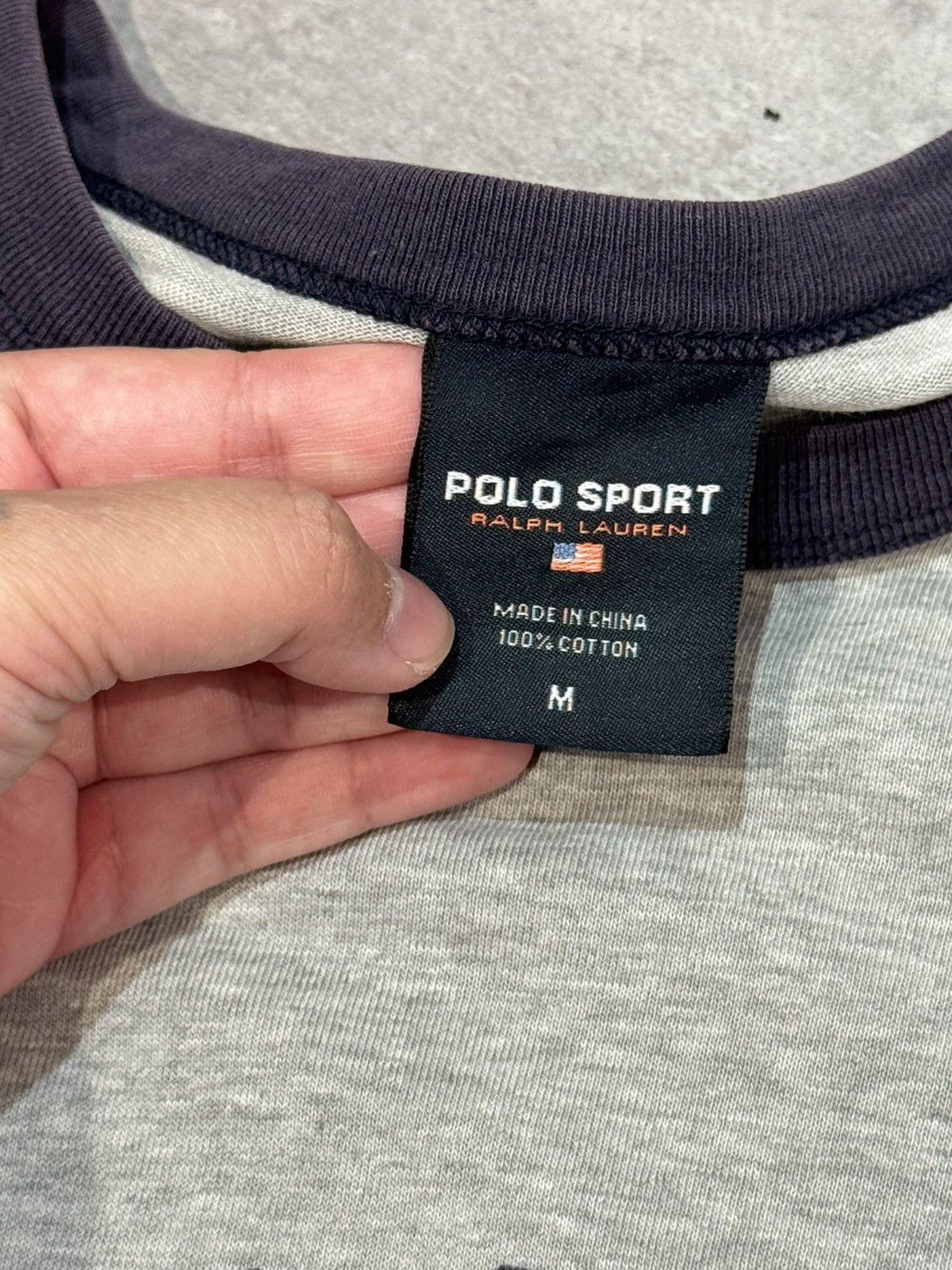 Polo Ralph Lauren Vintage Polo Sport by Ralph Lauren 00's Ringer T-shirt Size US M / EU 48-50 / 2 - 4 Thumbnail
