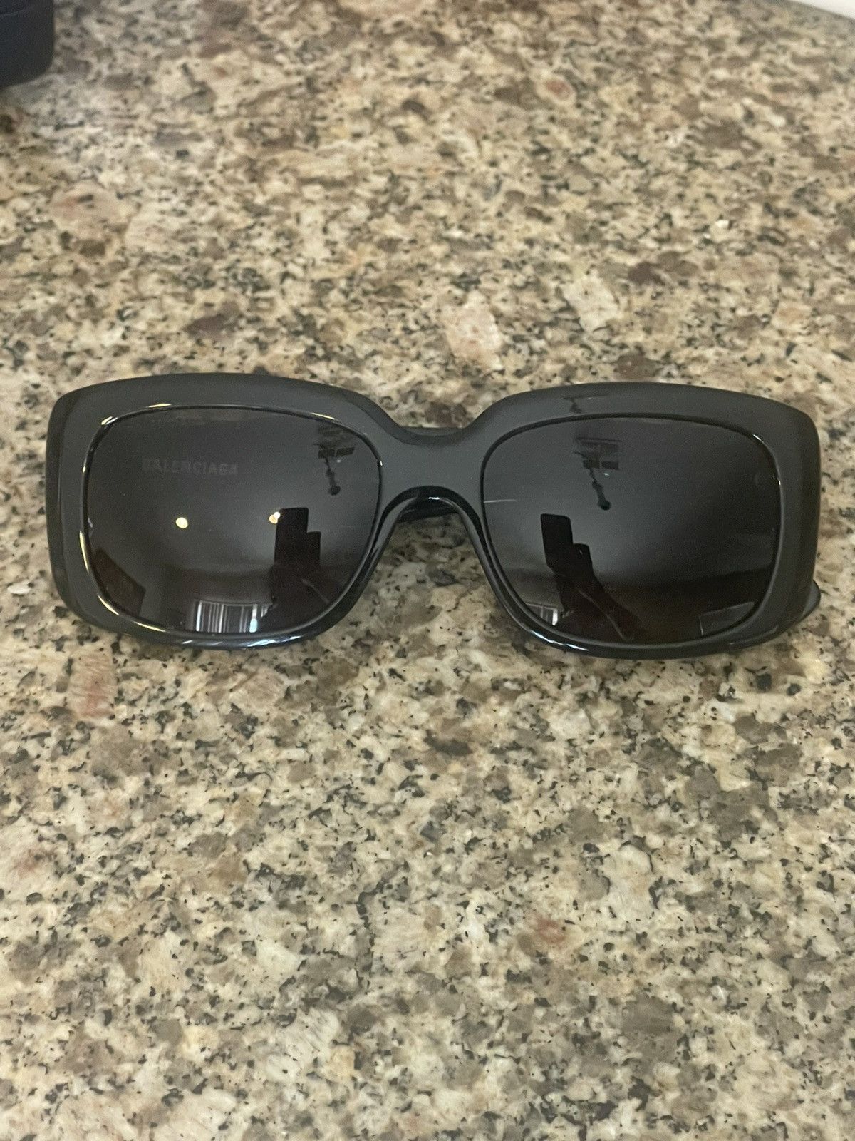 Balenciaga Balenciaga Square Frame Sunglasses Size ONE SIZE - 3 Thumbnail
