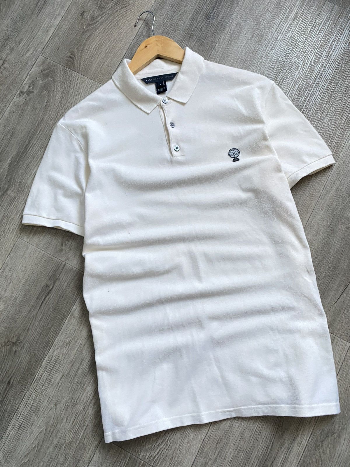 Marc by Marc Jacobs 🫧MARC by Marc Jacobs Polo Sad Face Size US L / EU 52-54 / 3 - 5 Thumbnail