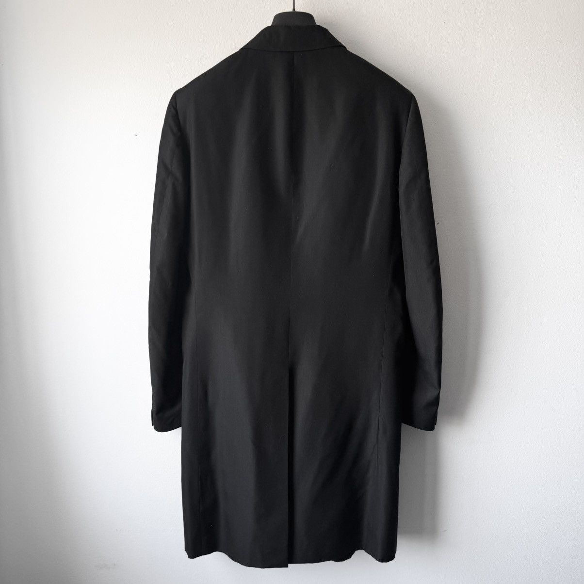 Helmut Lang Helmut Lang 1990’s Black Silk Button-up Overcoat Size US S / EU 44-46 / 1 - 7 Thumbnail