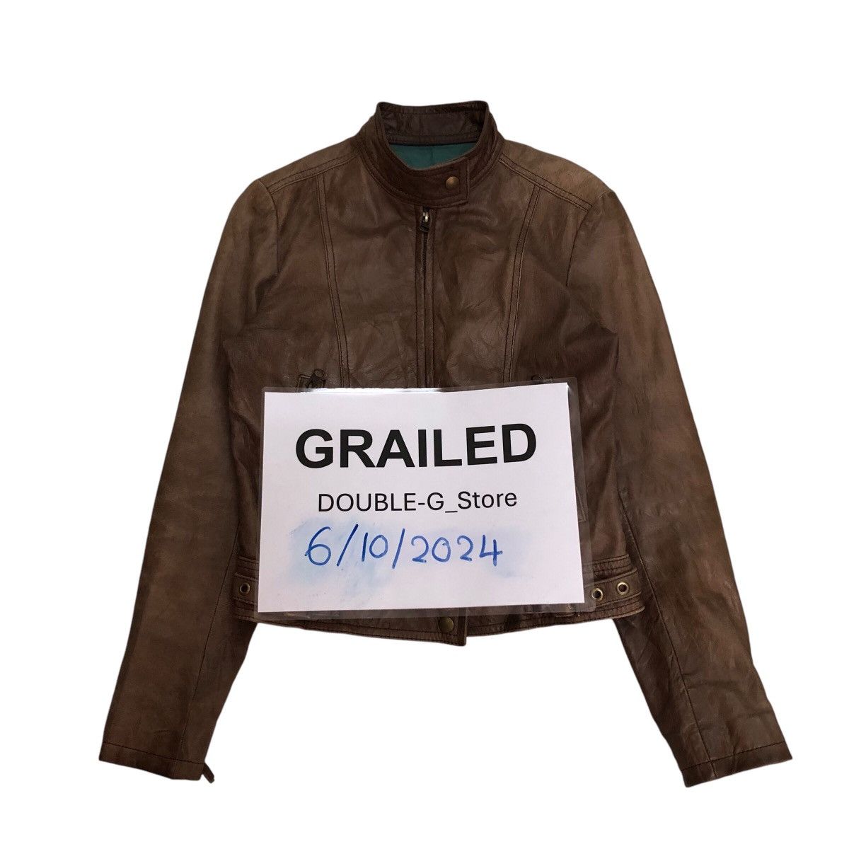 Genuine Leather × Japanese Brand Archive Japanese Leather Jacket