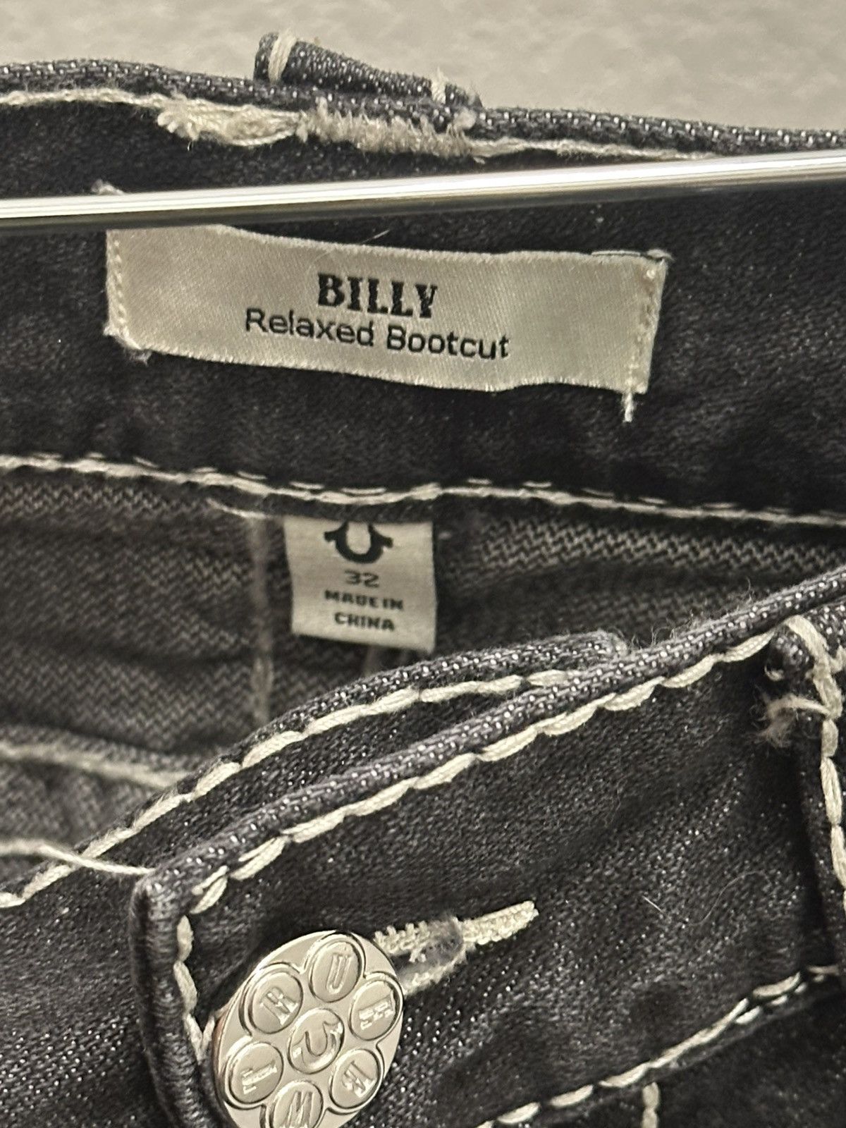 Designer × True Religion True Religion x Bad Weather Big T Flame Billy Size US 32 / EU 48 - 3 Thumbnail
