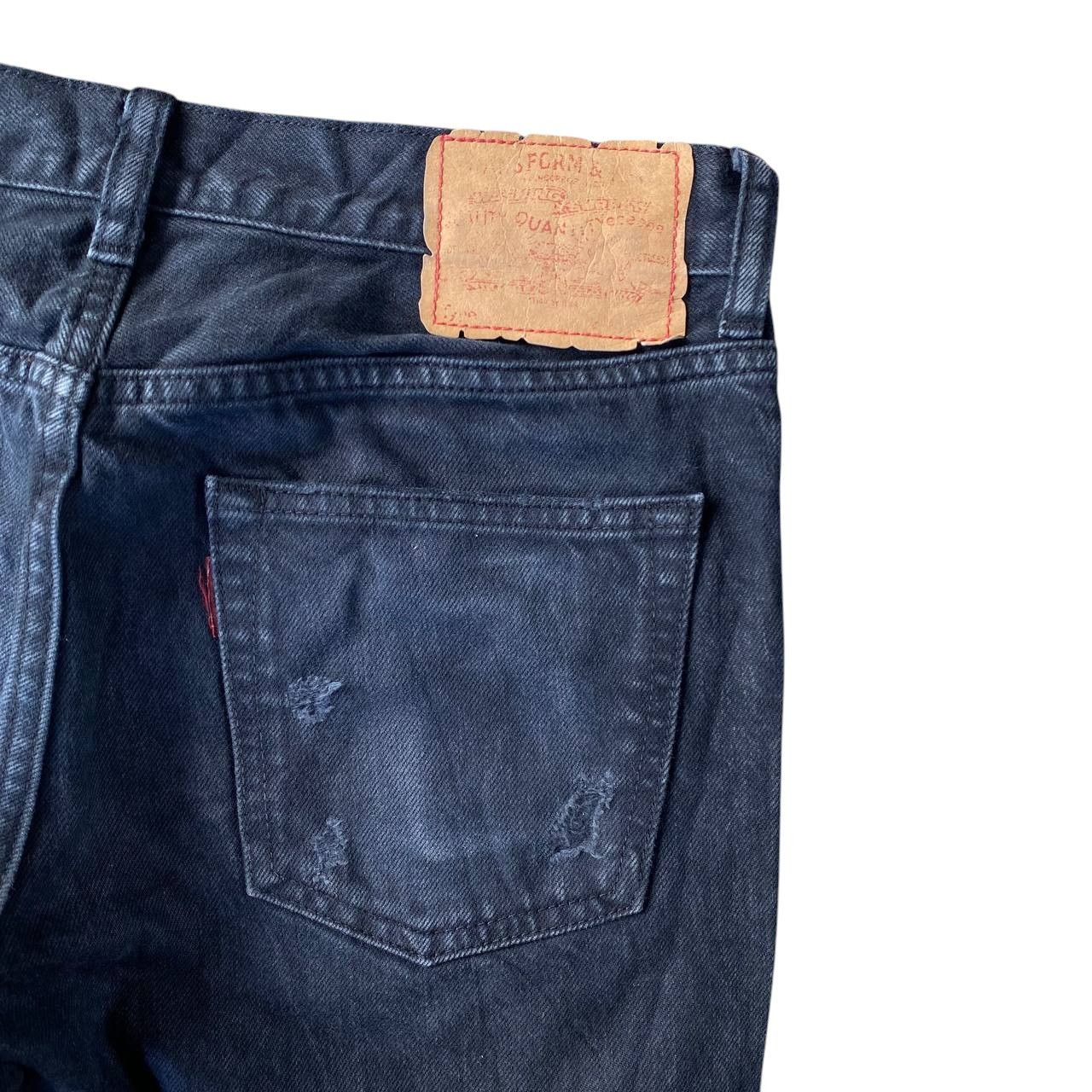Japanese Brand RNA Slang Inc.By Eiji Okumoto Insane Distressed Denim Grunge Size US 29 - 9 Thumbnail