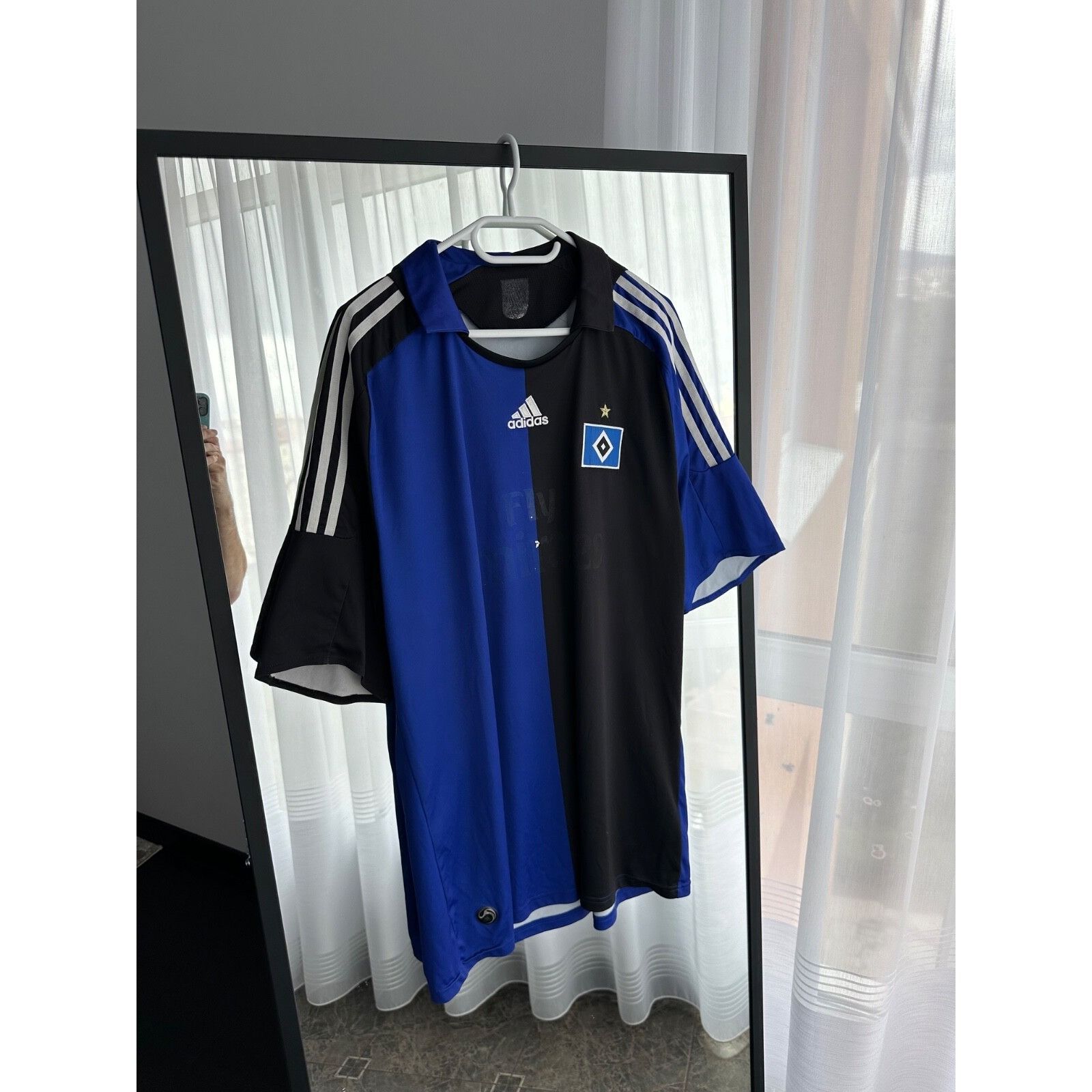 Adidas VTG Adidas Hamburg Football Club 2008/09 Jersey Size US XL / EU 56 / 4 - 2 Thumbnail