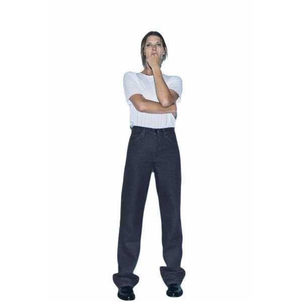 Zara NWT – Zara ZW Collection Full Length Straight Jeans in Anthr Size 30" / US 8 / IT 44 - 1 Thumbnail