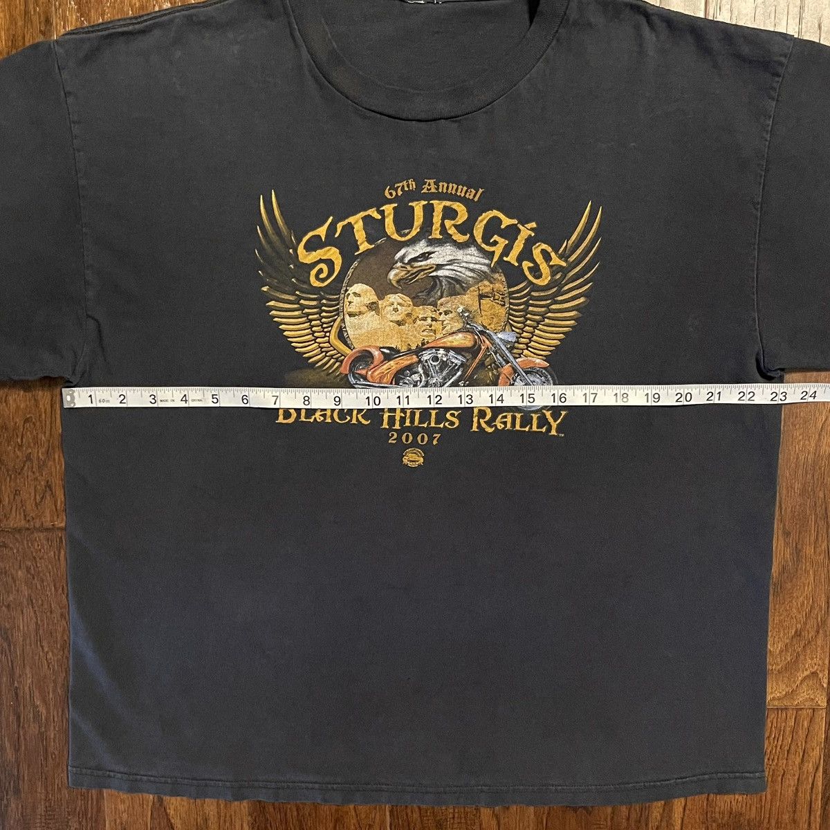 Harley Davidson Y2K Sturgis Black Hills Rally Biker Tee Size US L / EU 52-54 / 3 - 4 Thumbnail