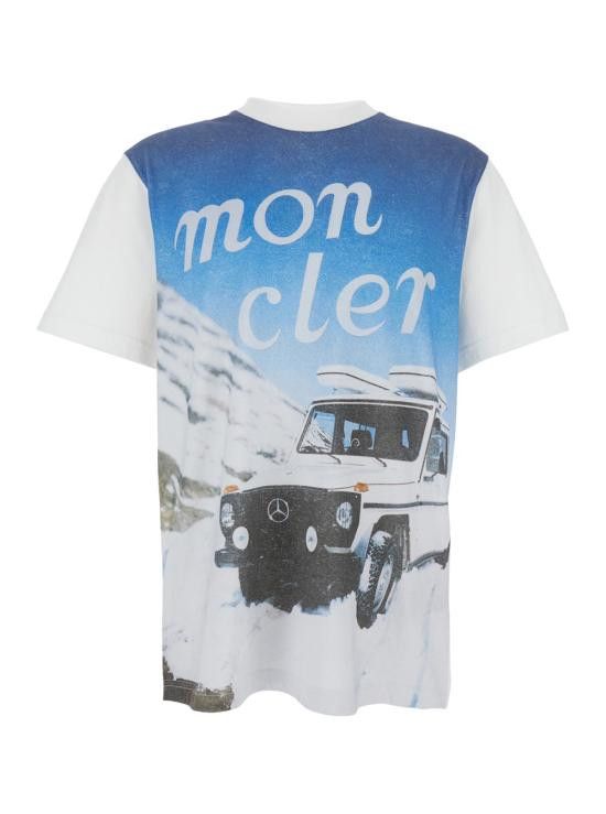 Moncler MONCLER Men Tops 8C0000389AB9001 White Size US L / EU 52-54 / 3 - 1 Thumbnail