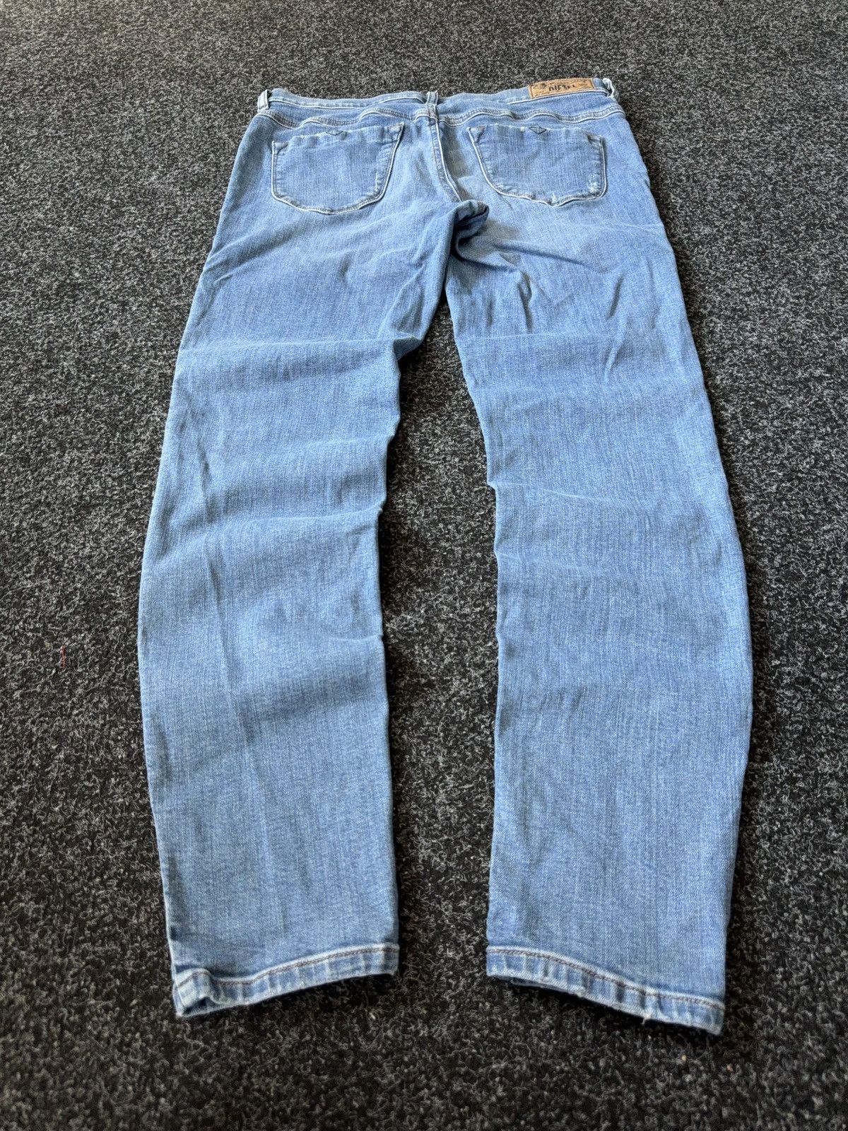 Diesel Luxury Y2K Diesel Livier-Ankle Light Wash Skinny Jeans W31 Size 31" - 10 Thumbnail