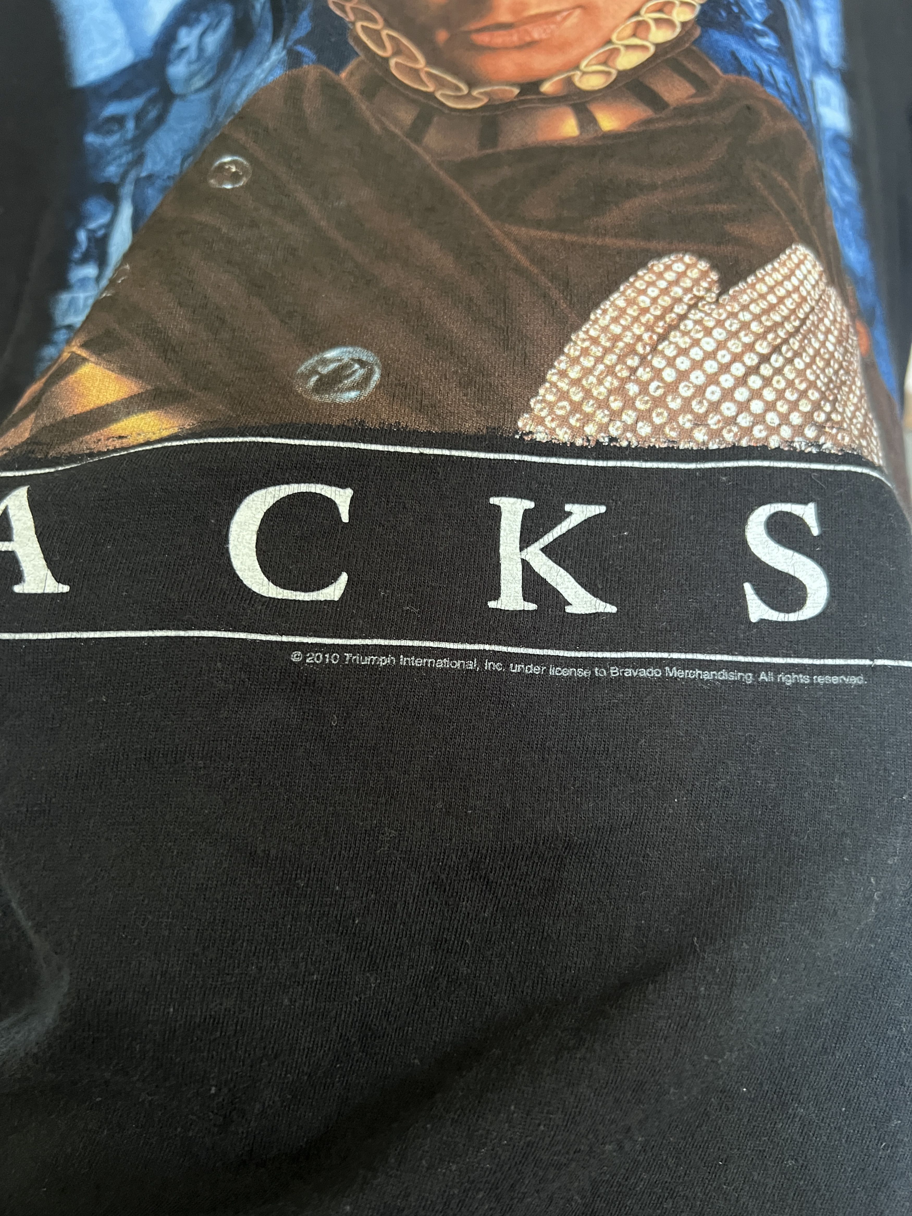 Band Tees × Vintage Vintage 2010 Michael Jackson Rock T-shirt Size US L / EU 52-54 / 3 - 9 Thumbnail