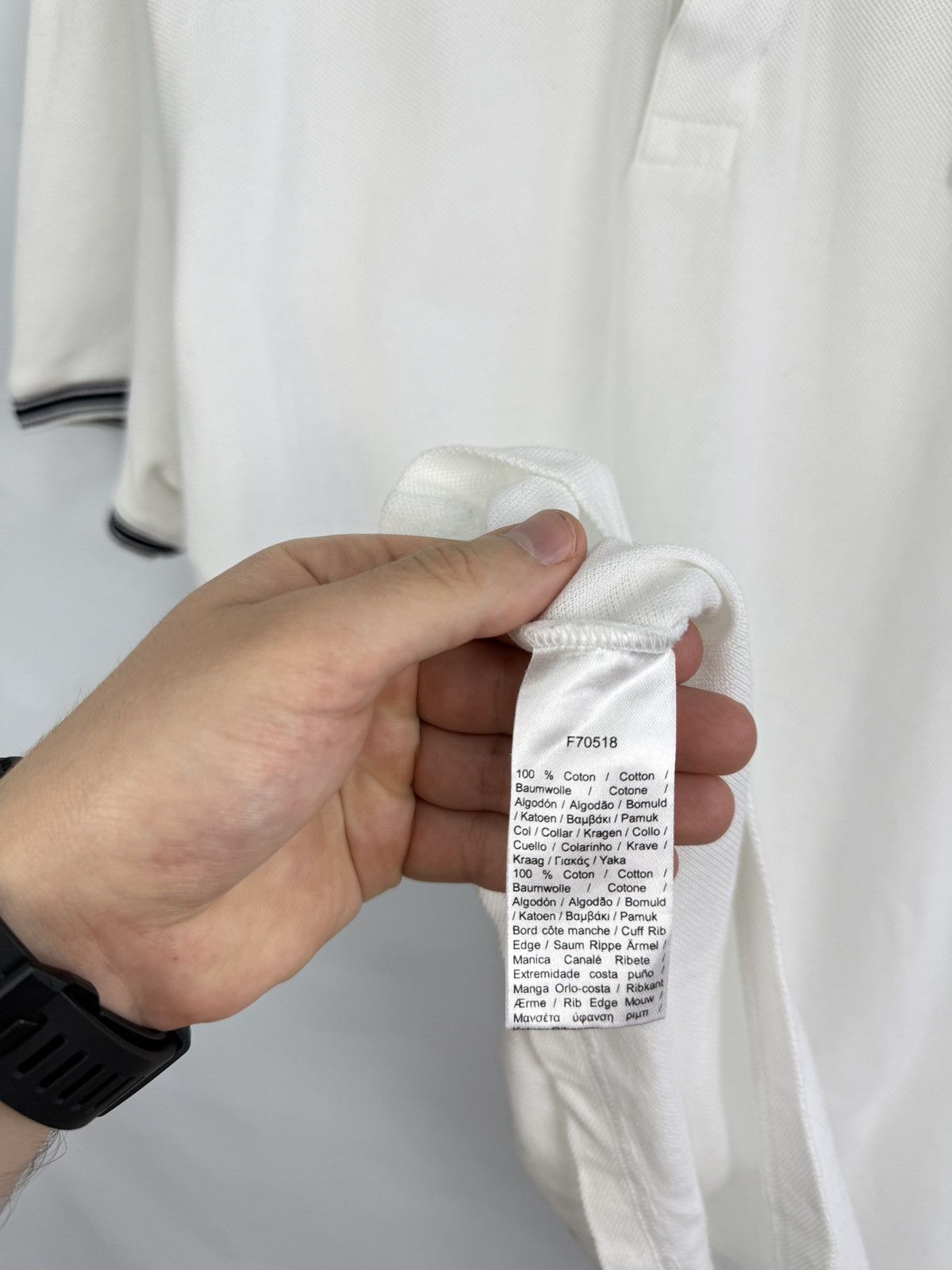 Lacoste 🇫🇷 Lacoste Polo T-Shirt Slim Fit Made In France Retro Rare Size US XXL / EU 58 / 5 - 9 Thumbnail