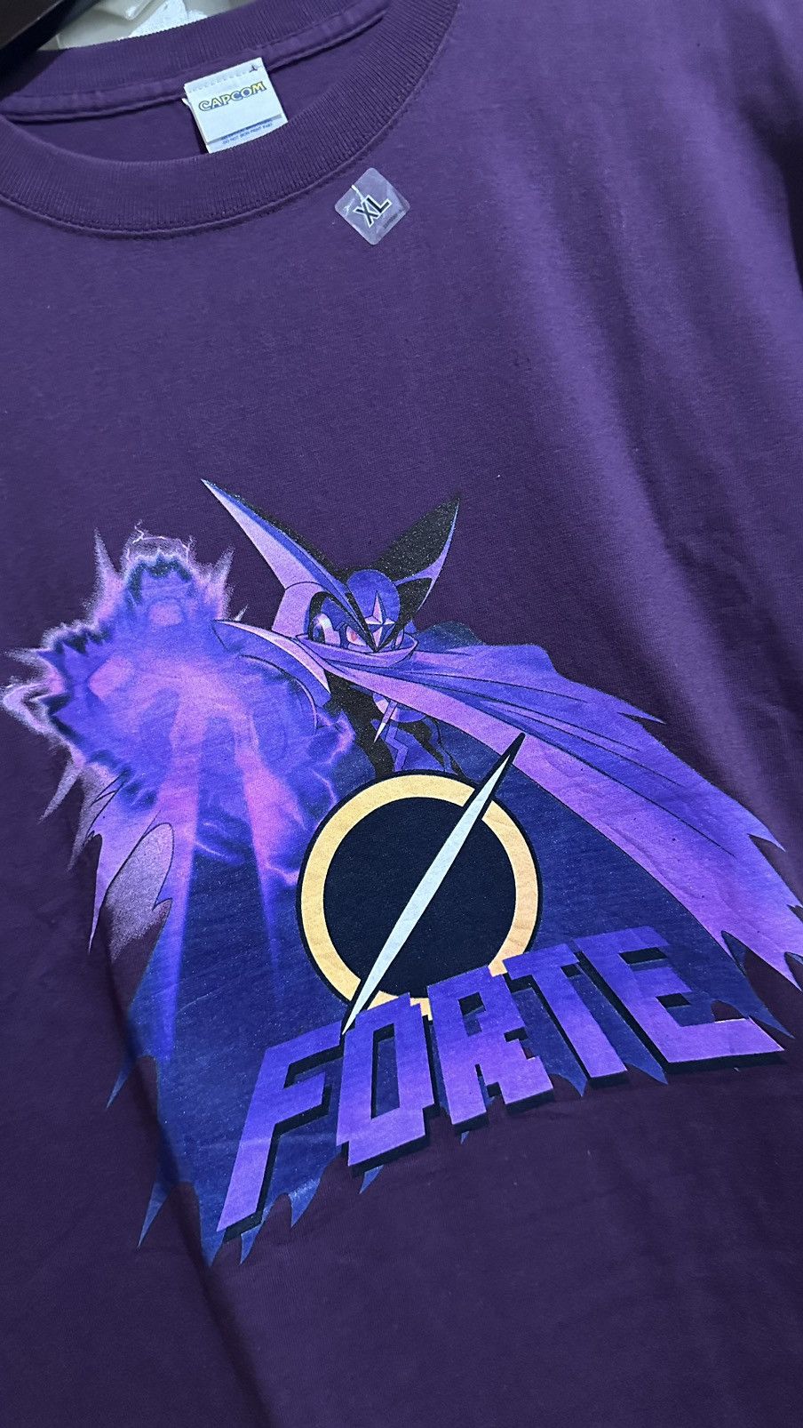 Anime × Vintage Vintage Capcom Official Tshirt Forte from Rockman Size US XXL / EU 58 / 5 - 2 Thumbnail