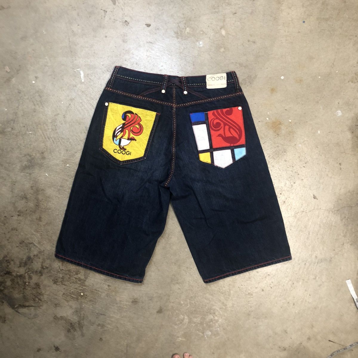 Vintage Coogi Denim Jean Shorts Size W35