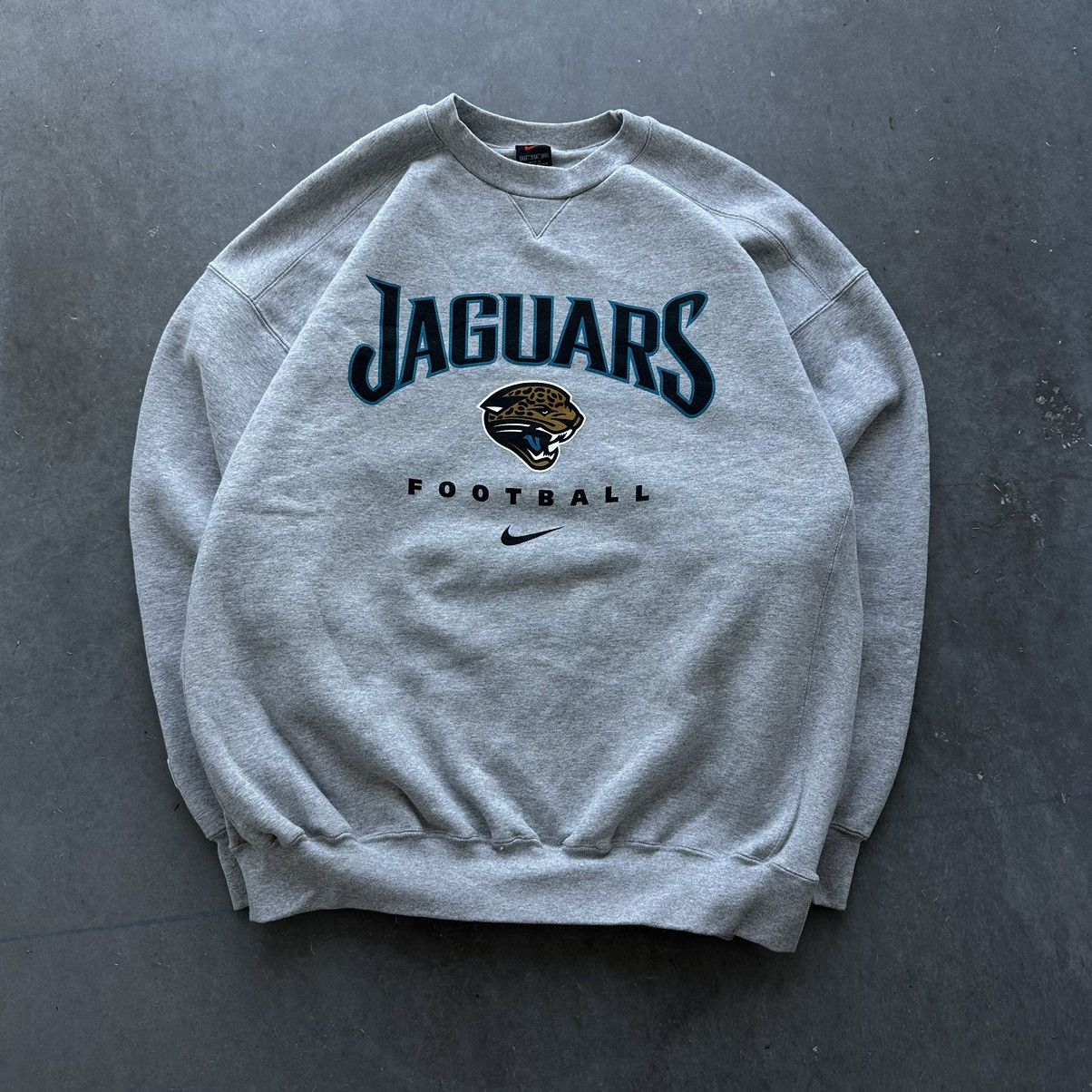 Vintage 90s Nike Jacksonville Jaguars NFL Crewneck