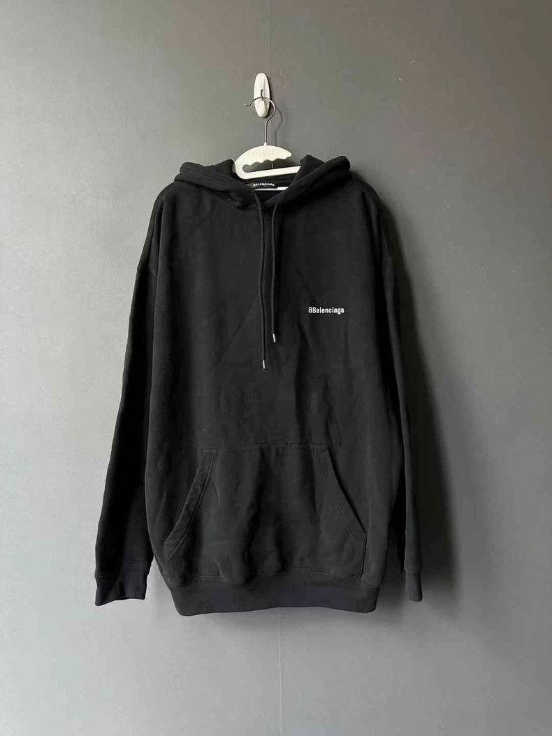 Balenciaga Balenciaga Double B embroidered hoodie 2501-Nextarrow Size US S / EU 44-46 / 1 - 1 Thumbnail