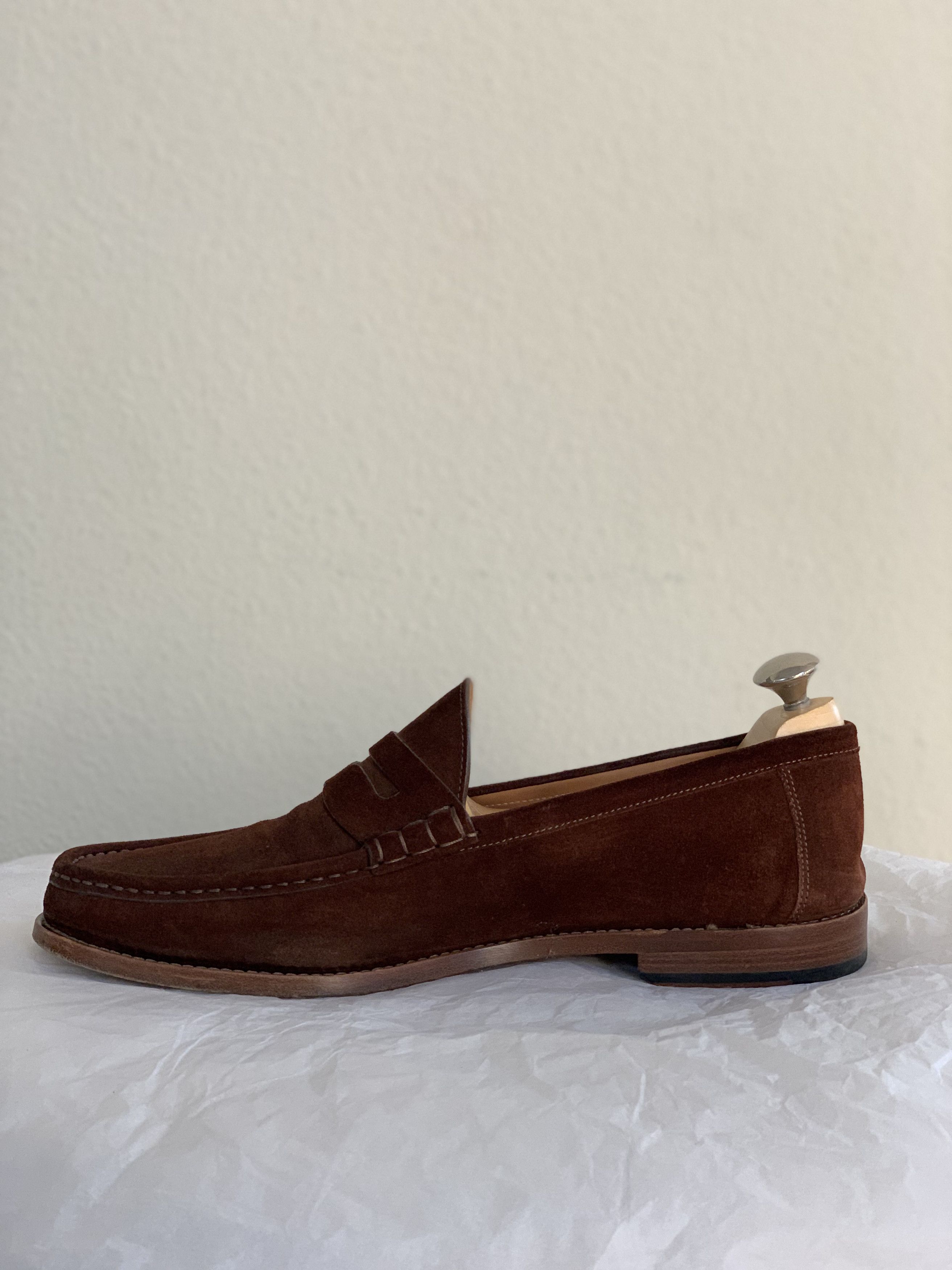 Polo Ralph Lauren Suede Loafers Size US 11 / EU 44 - 4 Thumbnail