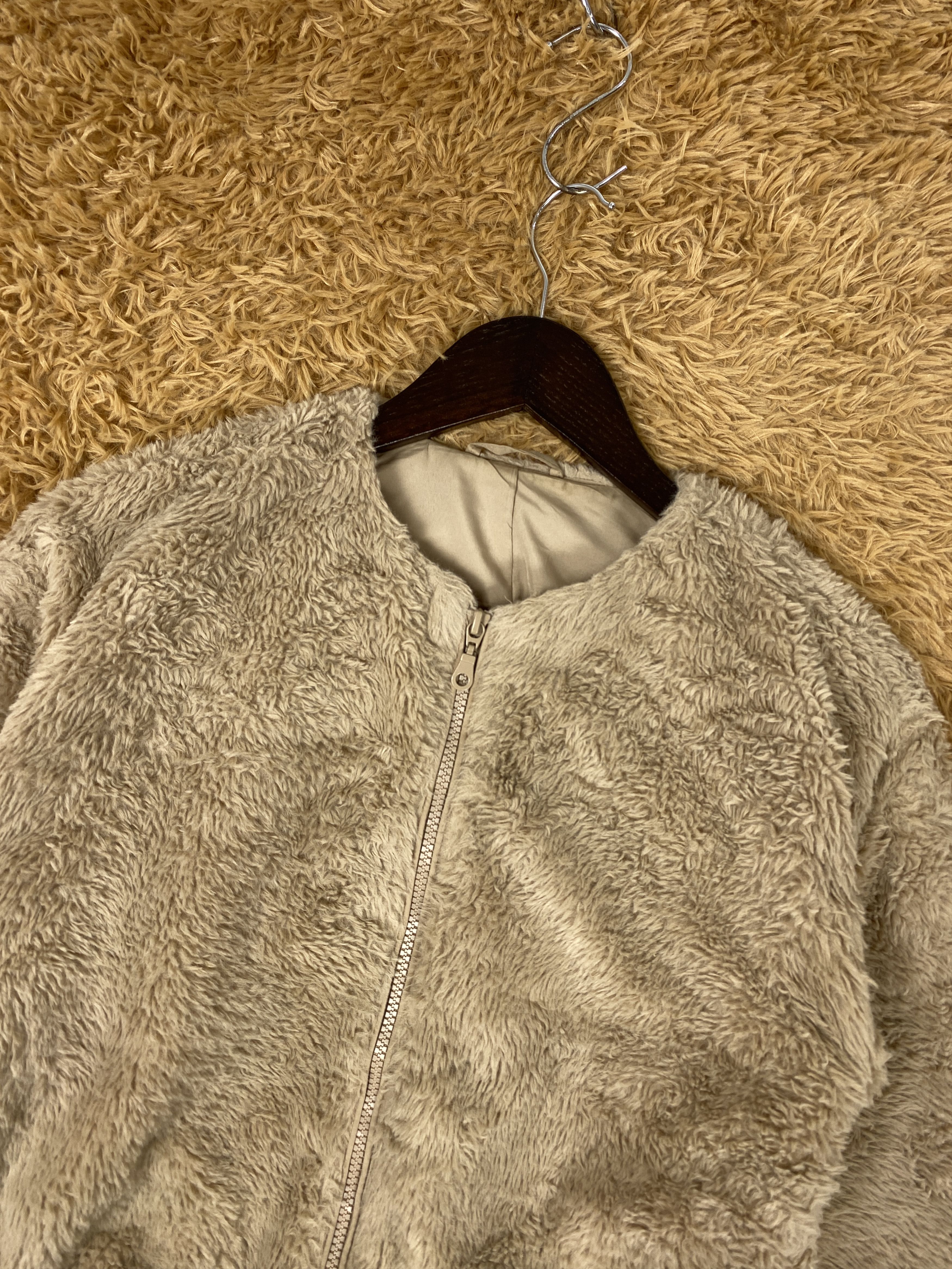 GU × Vintage Vintage GU Fleece Jacket Size S / US 4 / IT 40 - 2 Thumbnail