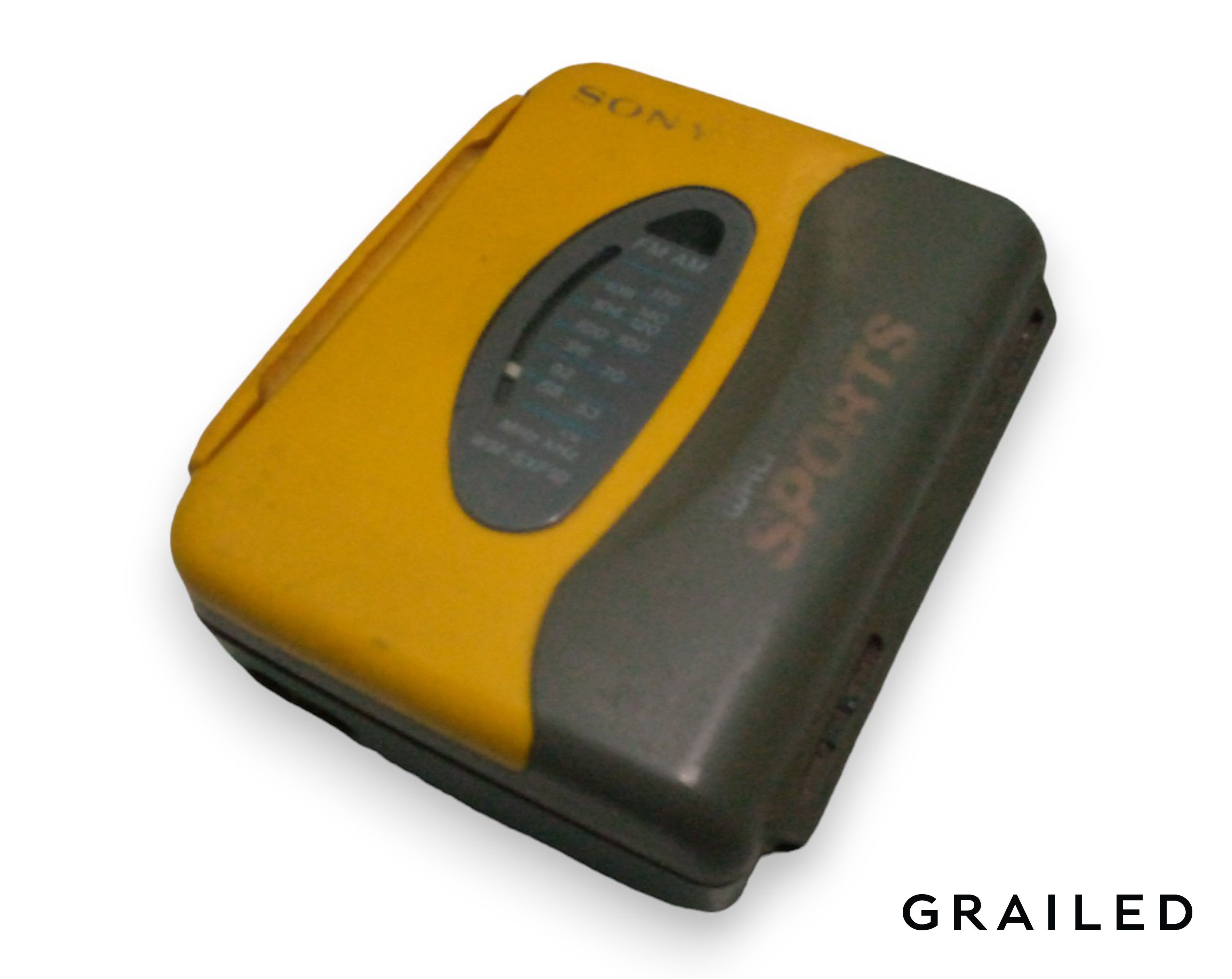 image of Walkman Sony Sports in Yellow/Grey, Men's