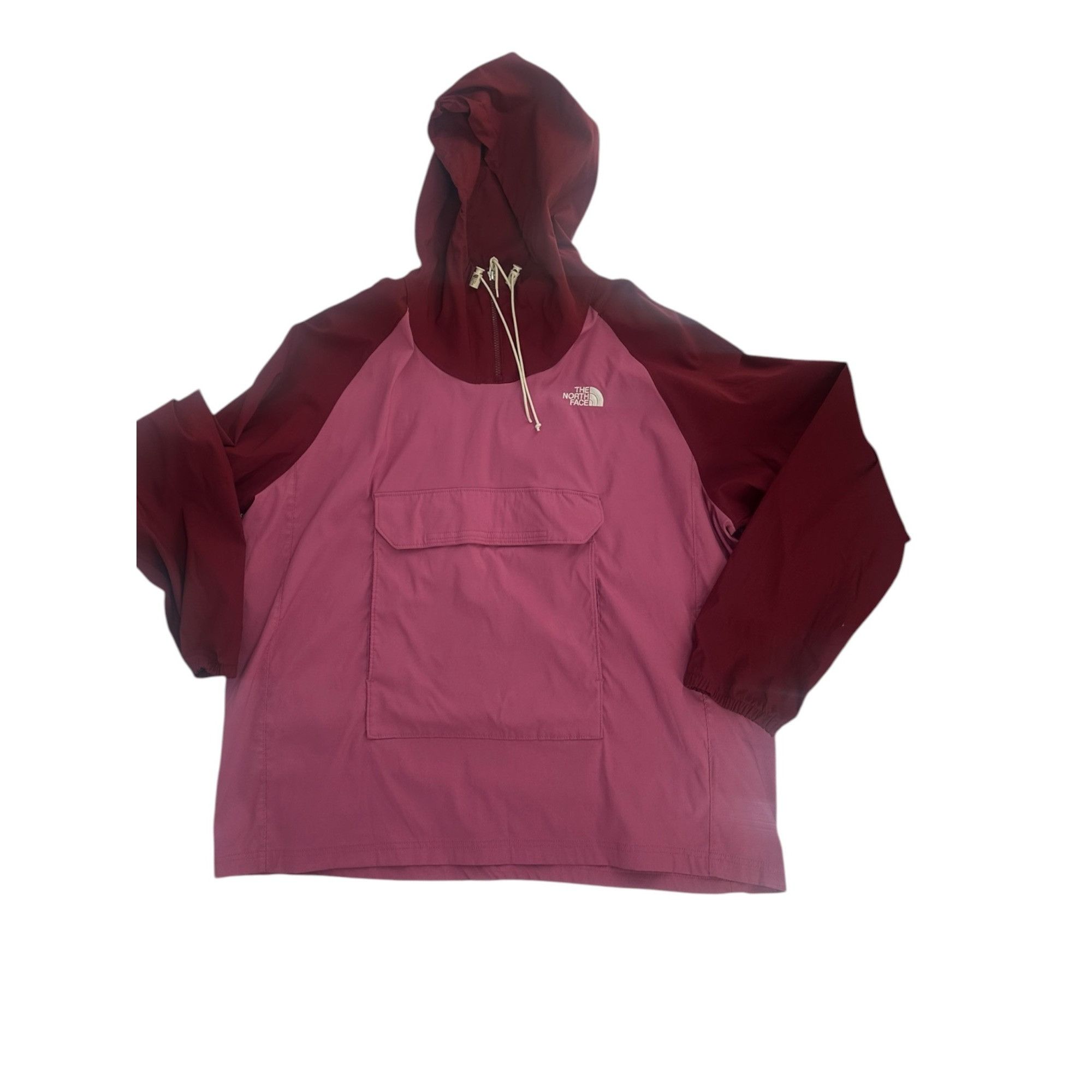 The North Face The North Face Anorak - Pink & Burgundy Windbreaker - XXL Size US XXL / EU 58 / 5 - 5 Thumbnail